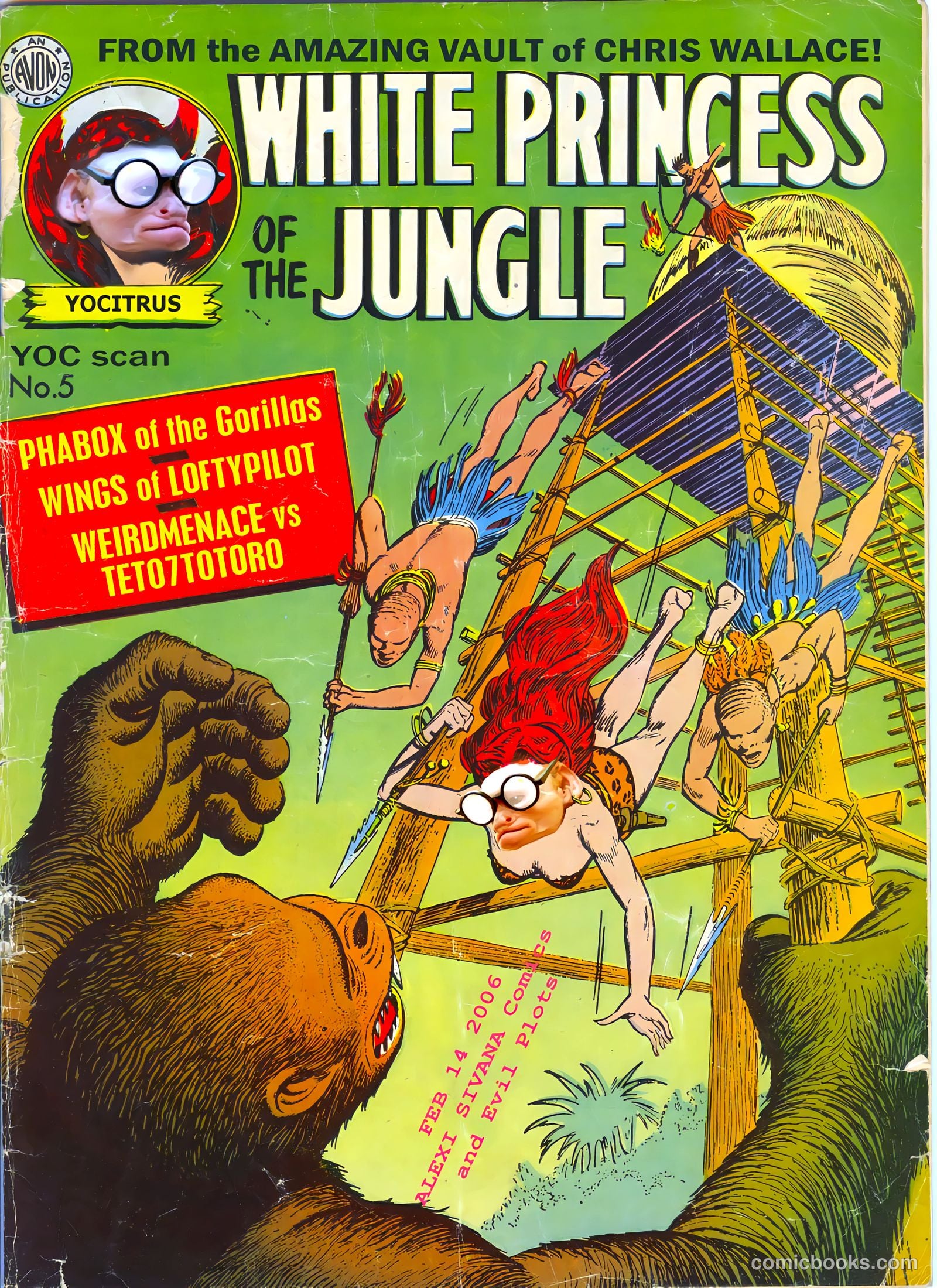 White Princess of the Jungle #5 (1952) — page 37 of 37