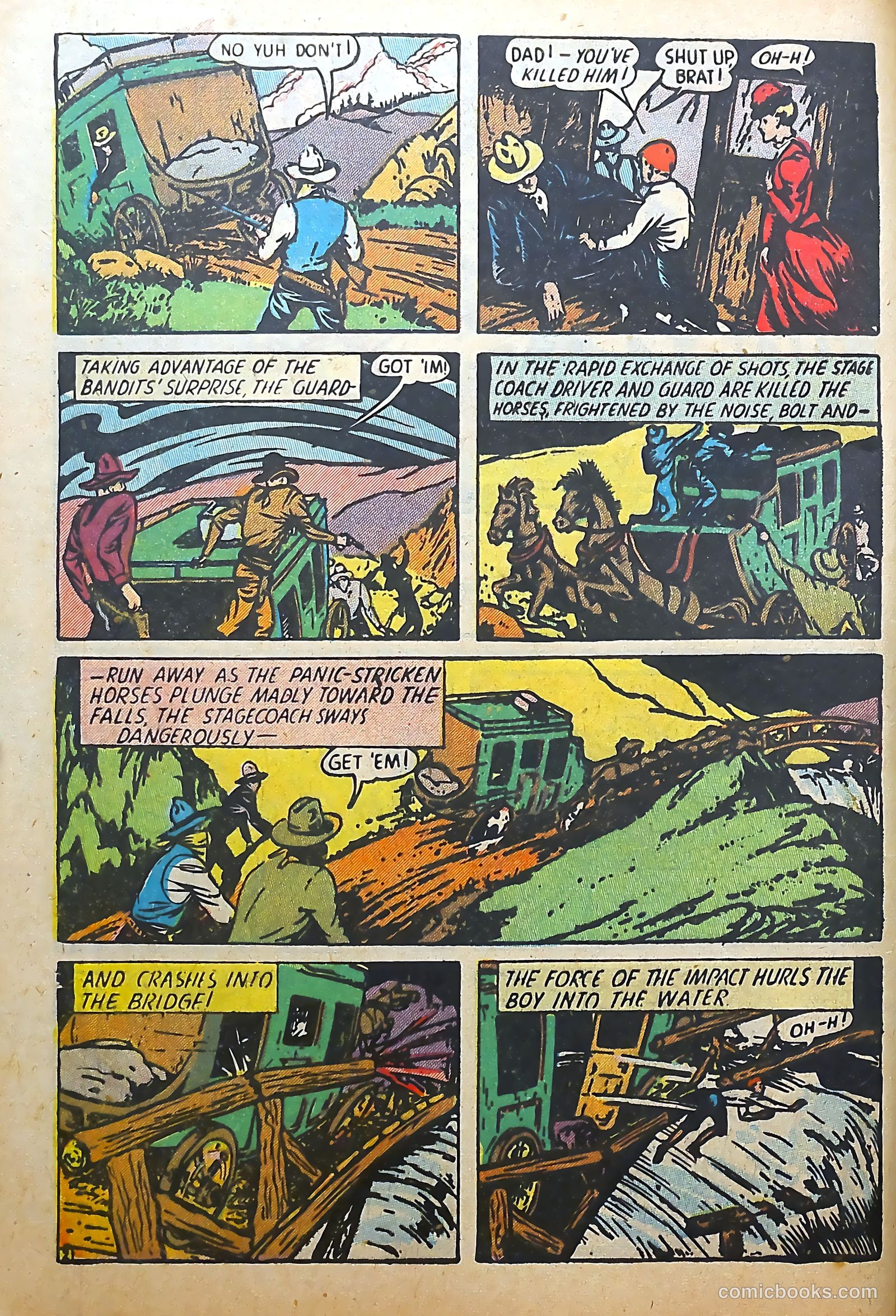 White Rider and Super Horse #4 (1950) — page 4 of 36