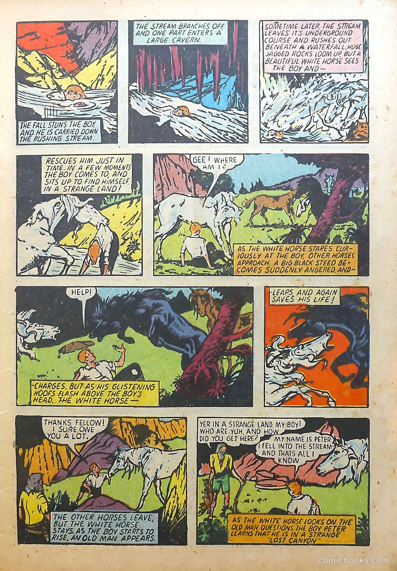 White Rider and Super Horse #4 (1950) — page 5 of 36