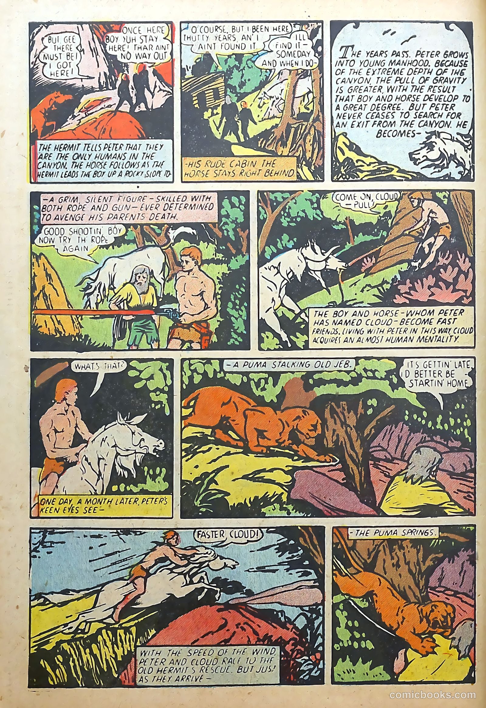 White Rider and Super Horse #4 (1950) — page 6 of 36