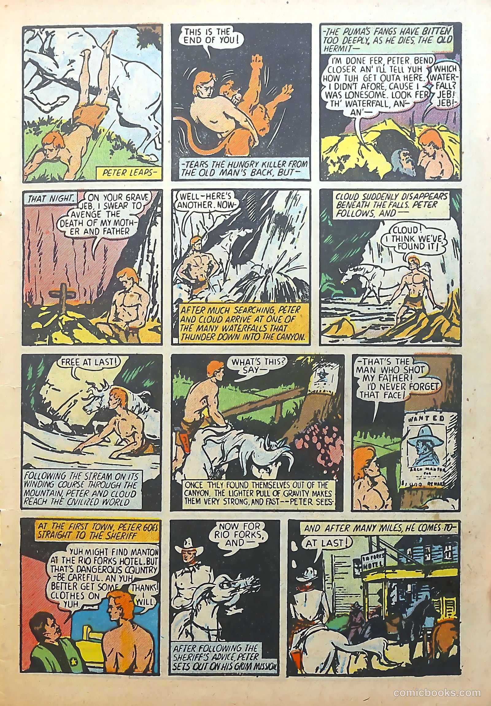 White Rider and Super Horse #4 (1950) — page 7 of 36