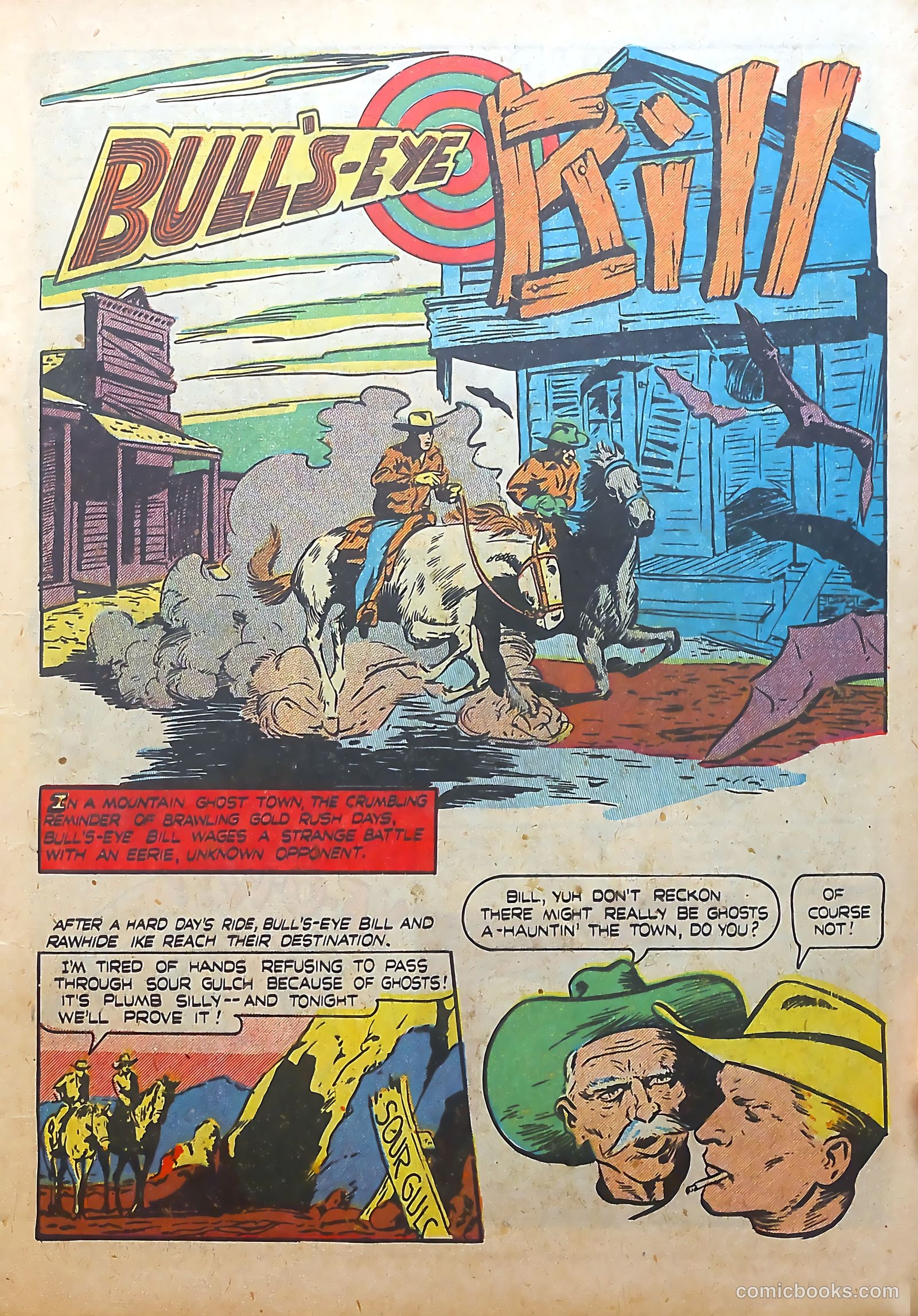 White Rider and Super Horse #4 (1950) — page 9 of 36