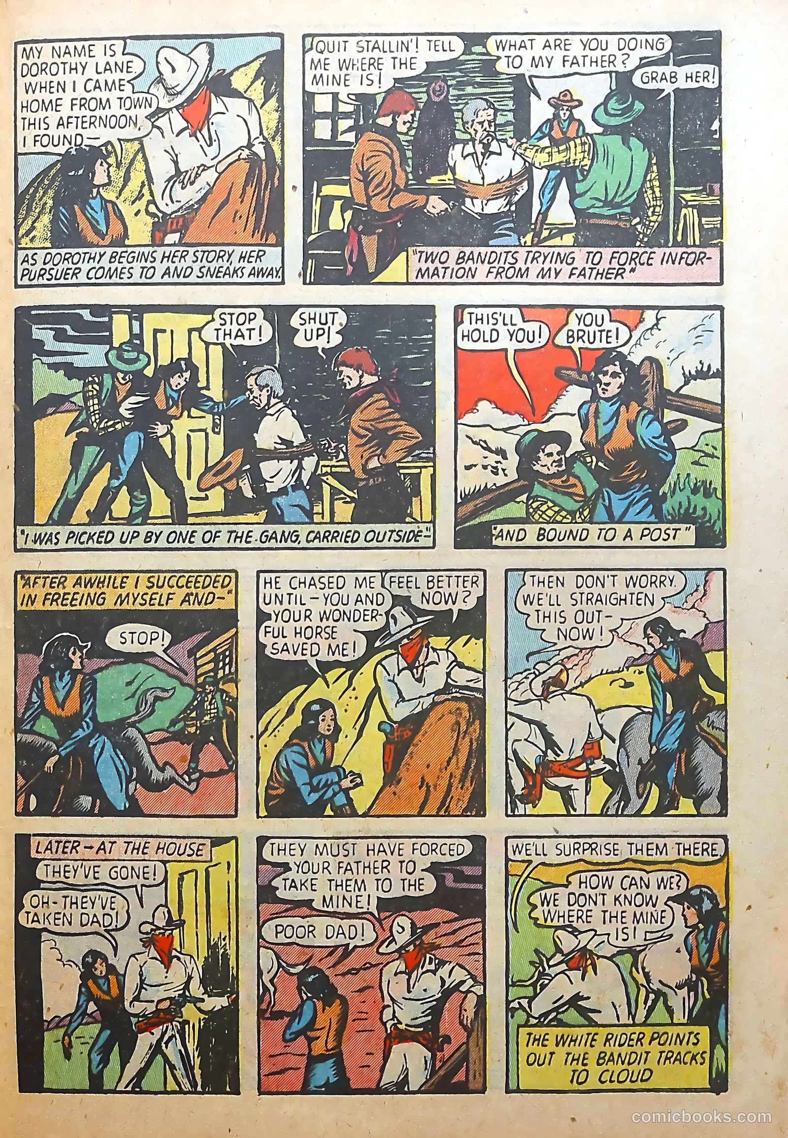 White Rider and Super Horse #4 (1950) — page 29 of 36