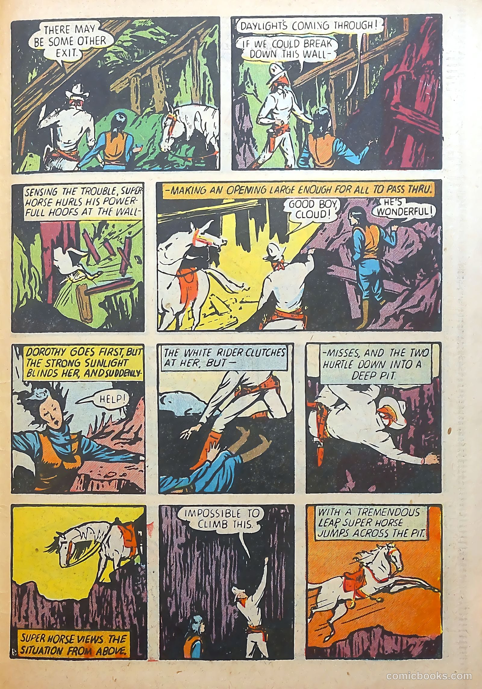 White Rider and Super Horse #4 (1950) — page 31 of 36