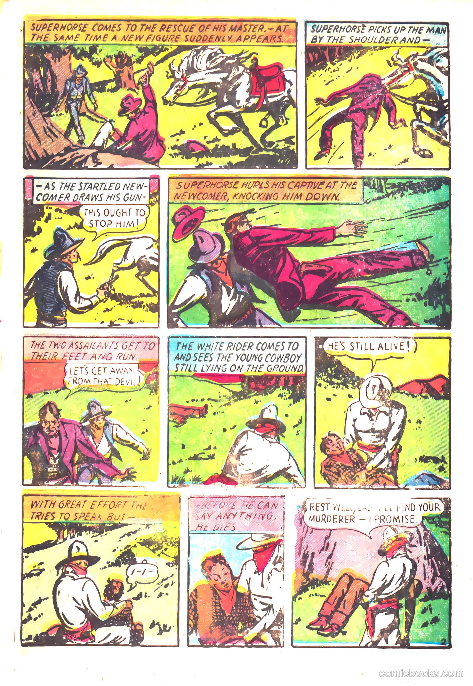 White Rider and Super Horse #5 — page 9 of 36