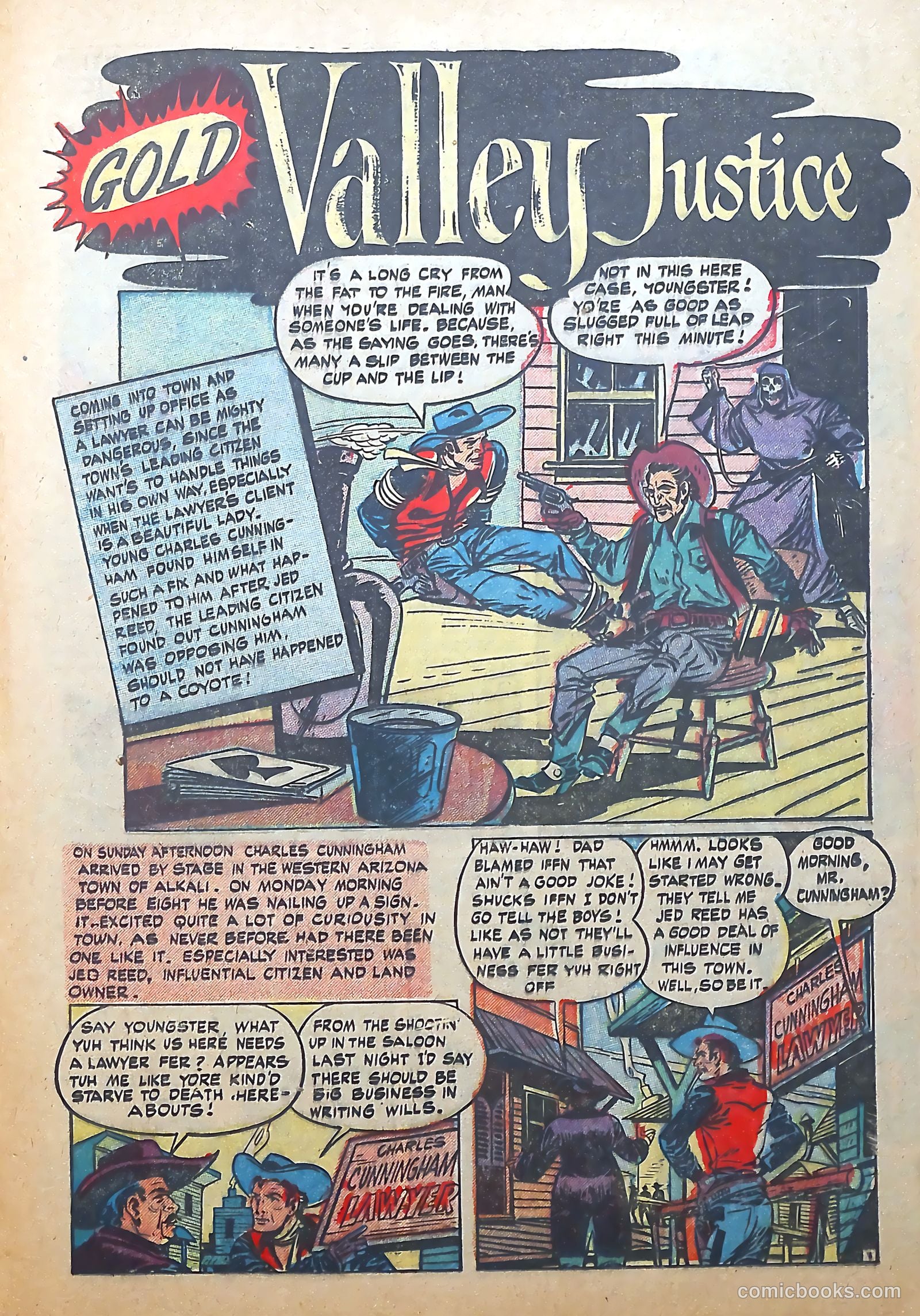 White Rider and Super Horse #6 (1951) — page 17 of 36