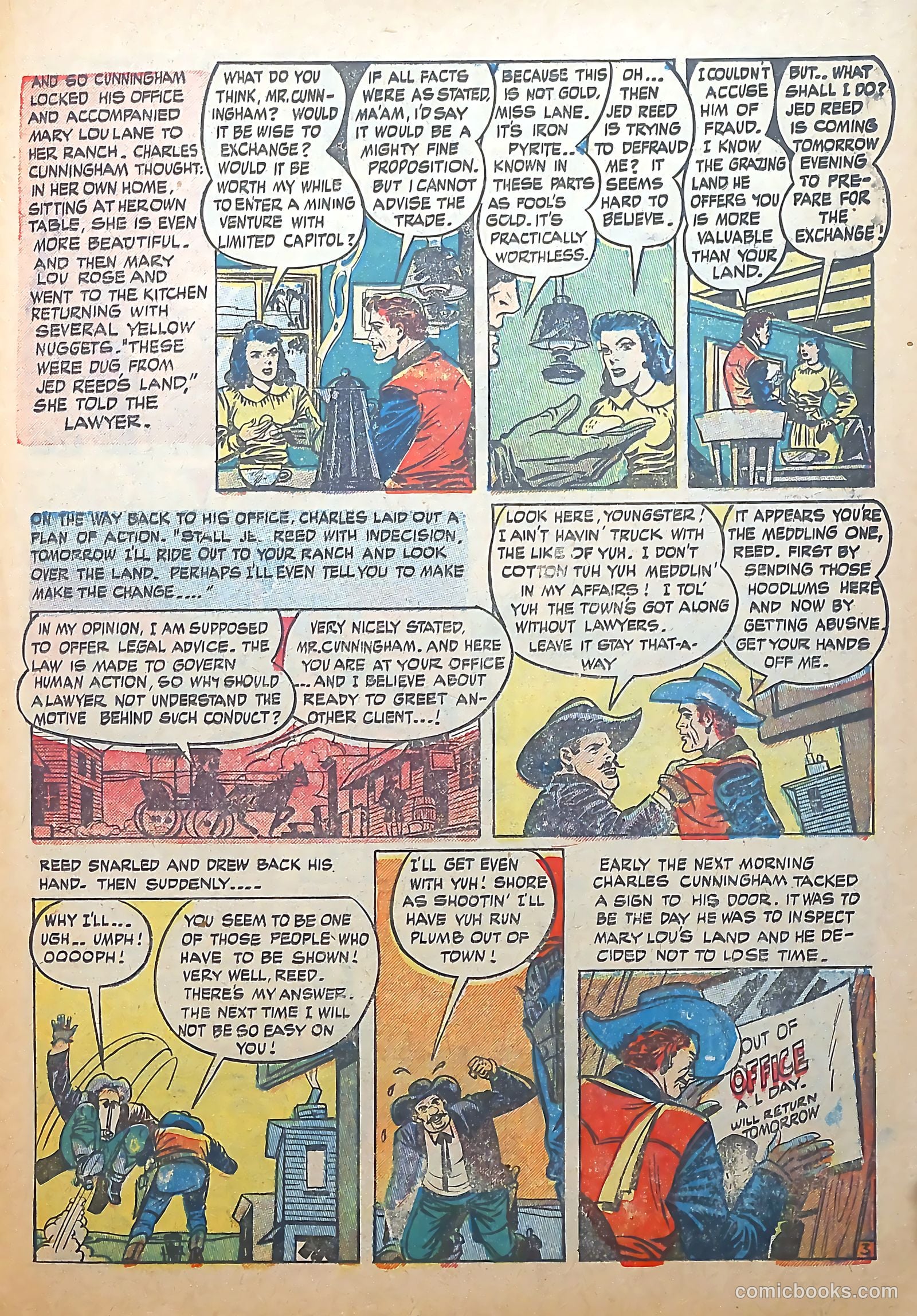 White Rider and Super Horse #6 (1951) — page 19 of 36