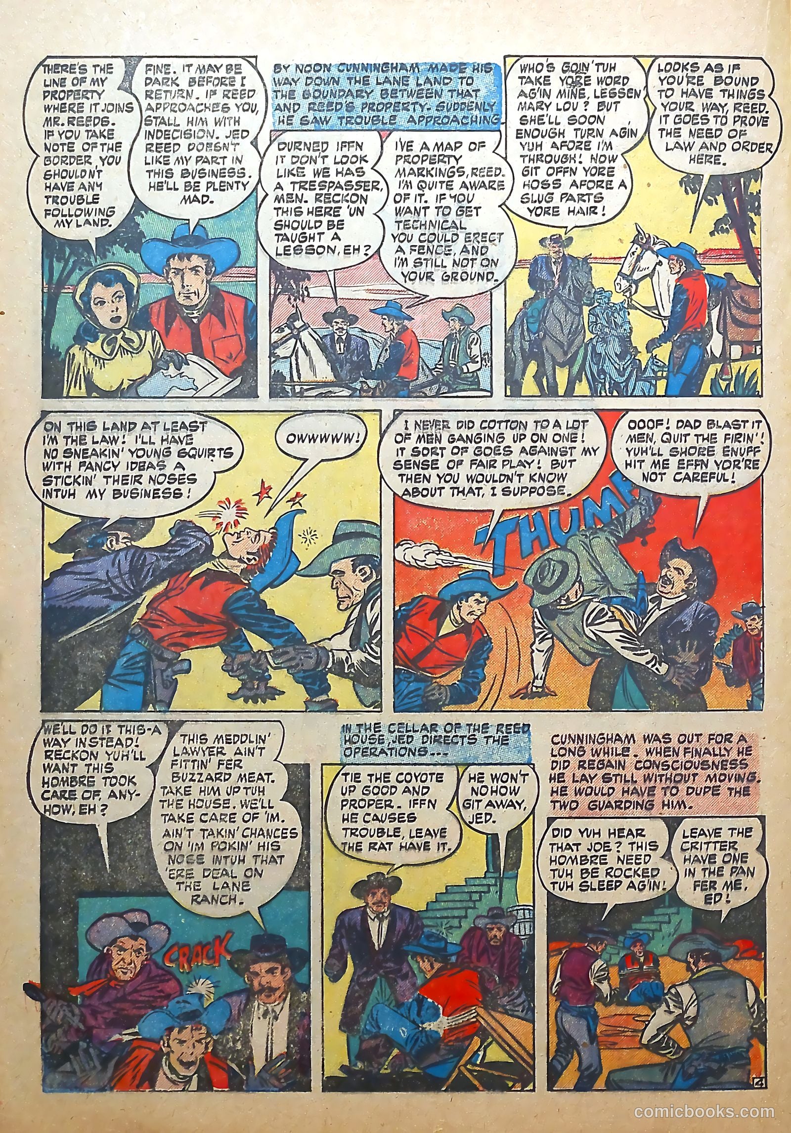 White Rider and Super Horse #6 (1951) — page 20 of 36