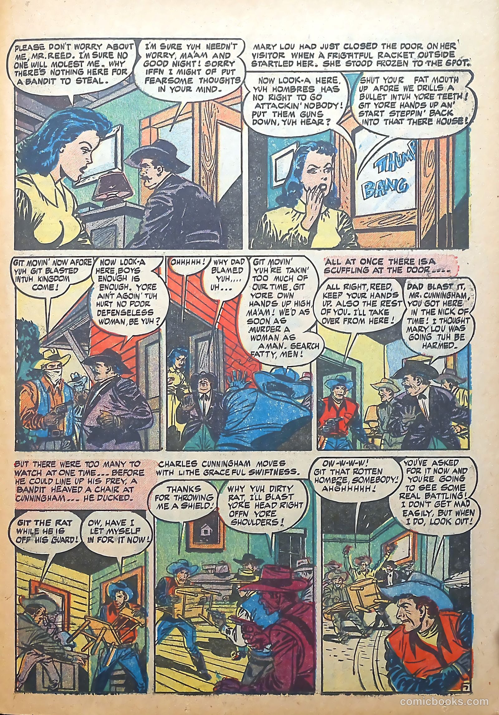 White Rider and Super Horse #6 (1951) — page 23 of 36