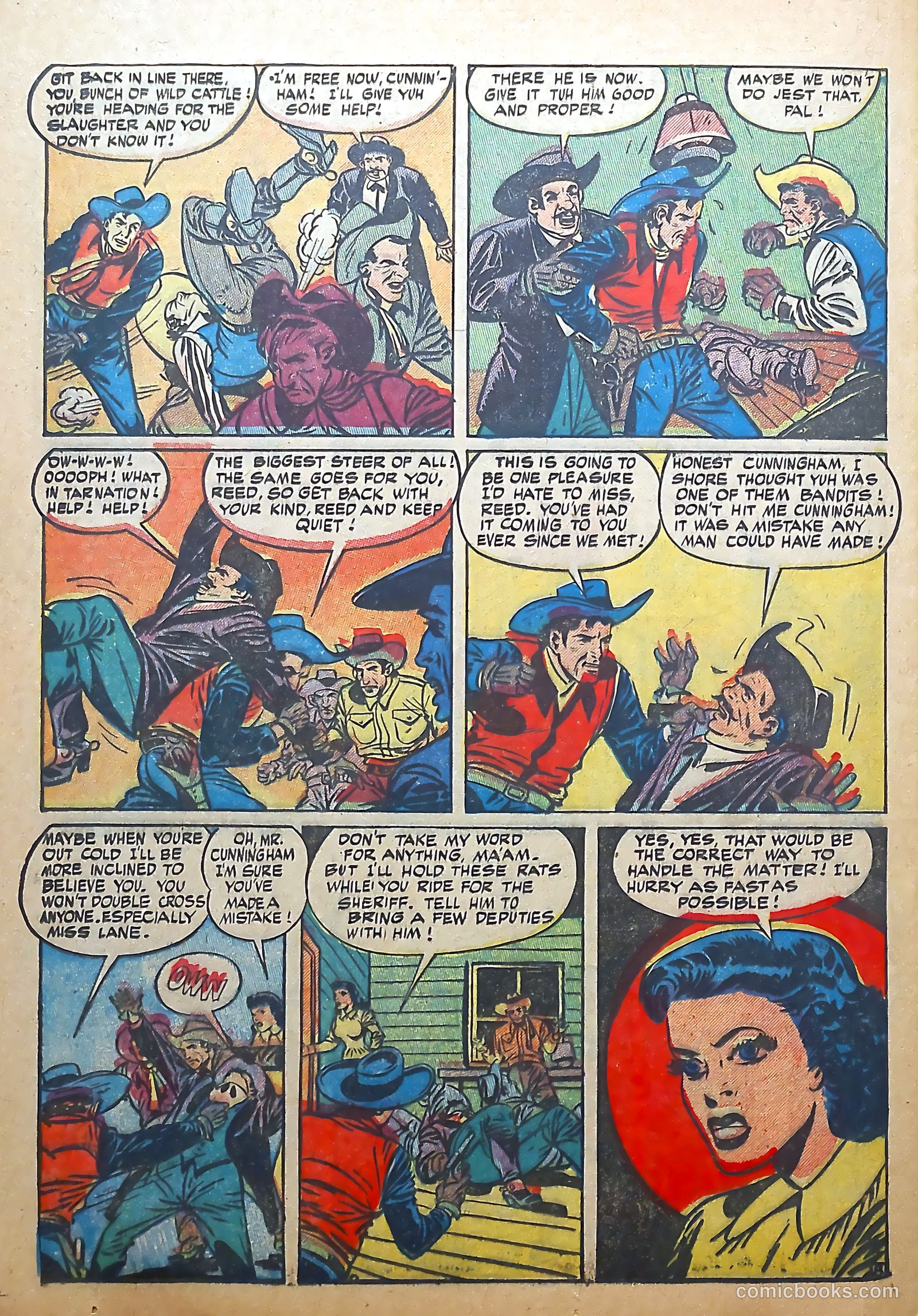 White Rider and Super Horse #6 (1951) — page 24 of 36