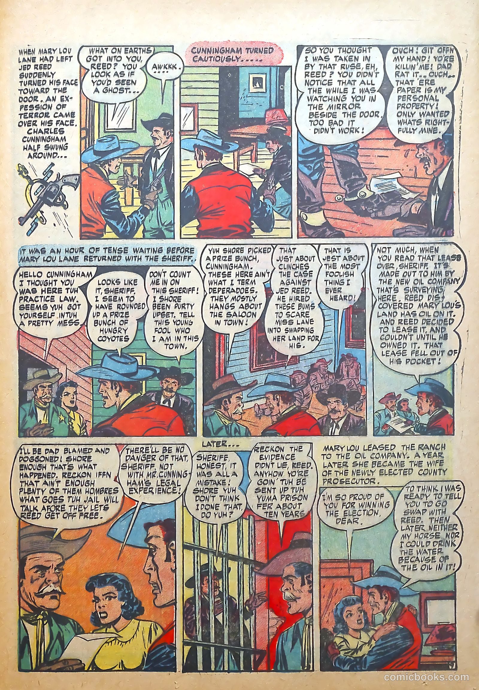 White Rider and Super Horse #6 (1951) — page 25 of 36