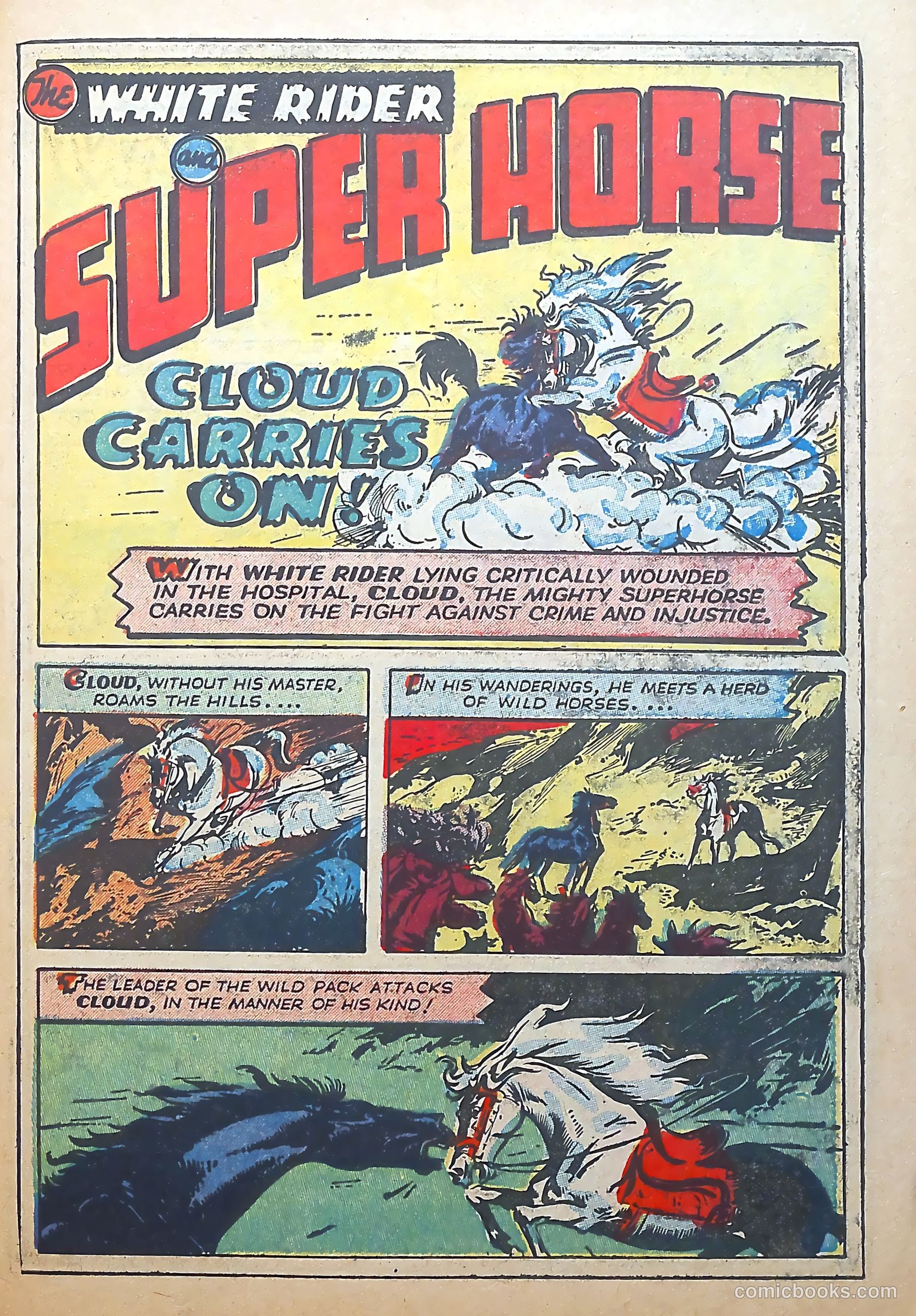 White Rider and Super Horse #6 (1951) — page 27 of 36