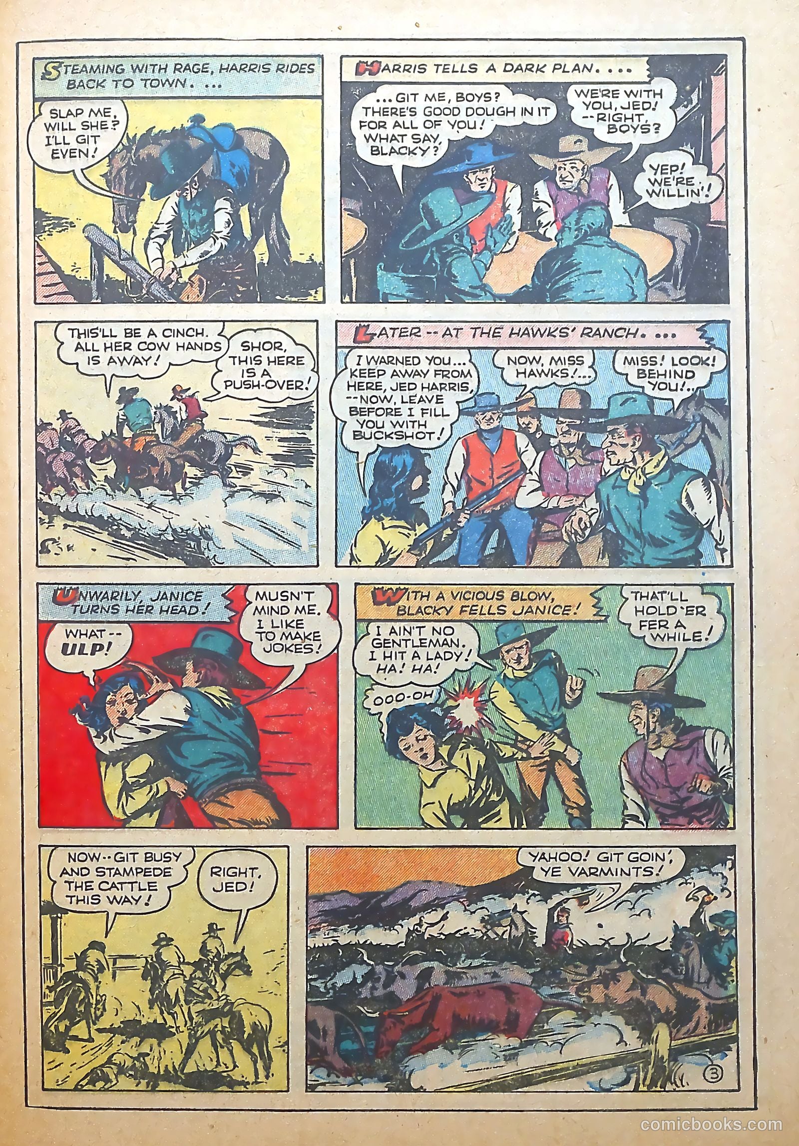 White Rider and Super Horse #6 (1951) — page 29 of 36