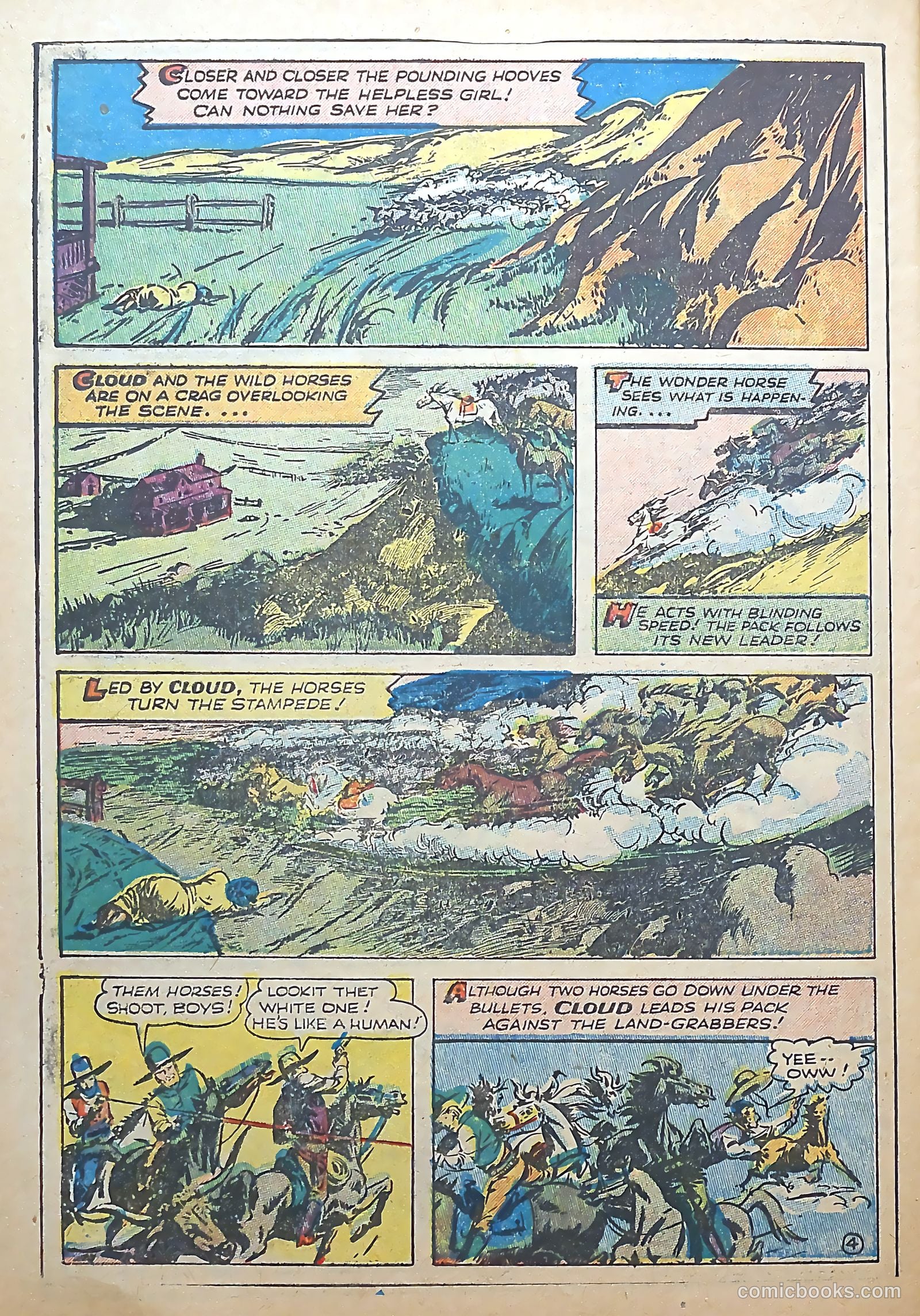 White Rider and Super Horse #6 (1951) — page 30 of 36