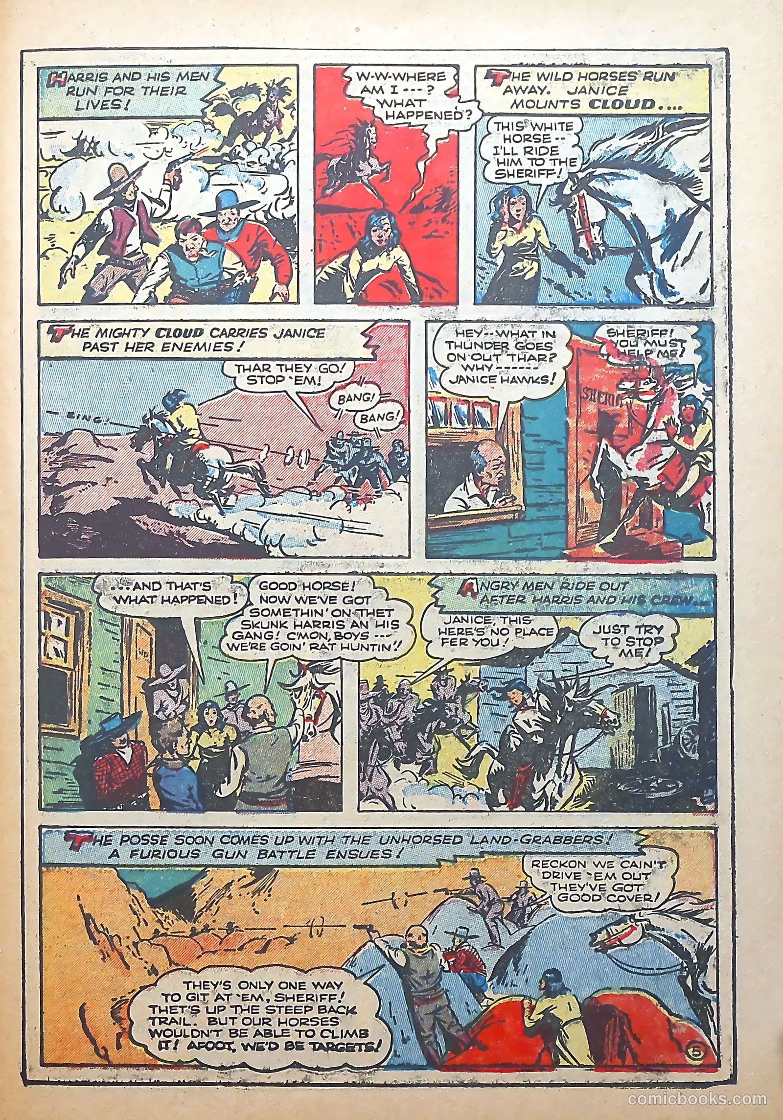 White Rider and Super Horse #6 (1951) — page 31 of 36
