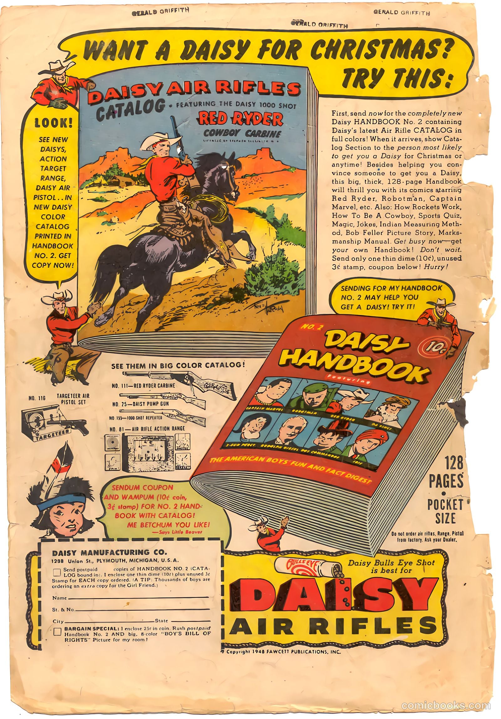 Whiz Comics #104 (1948) — page 52 of 52