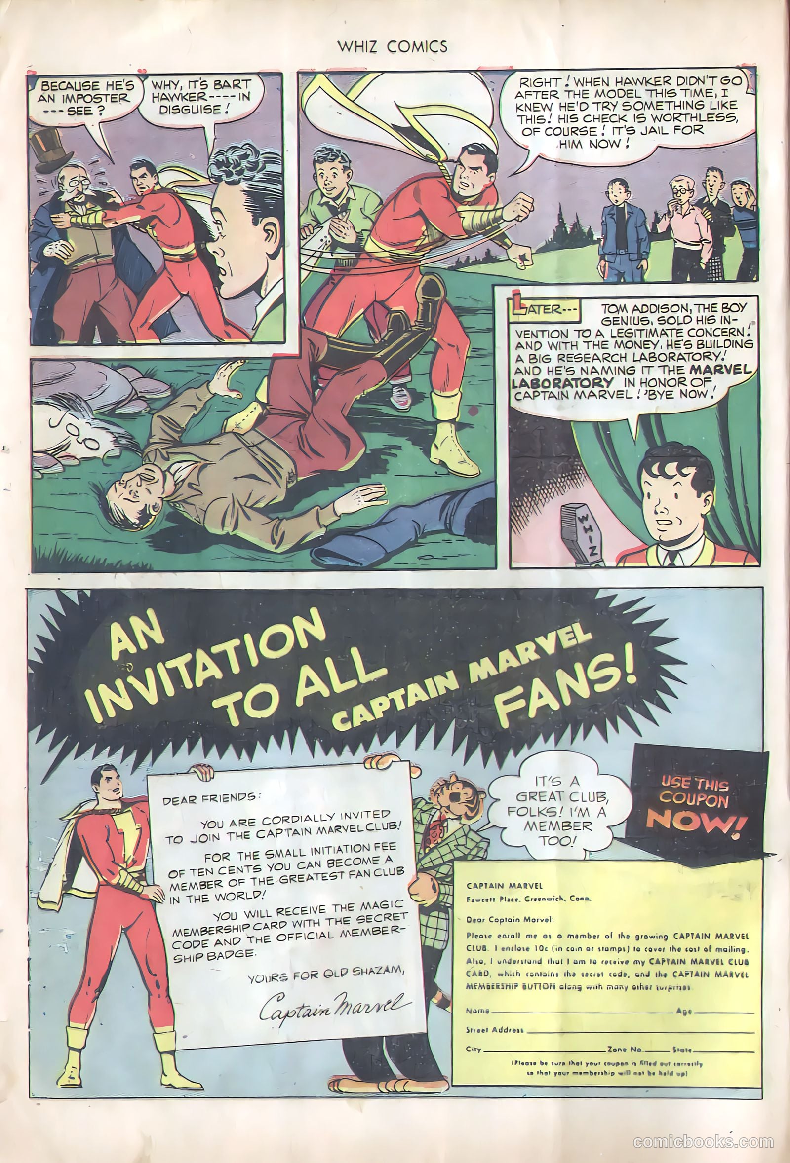 Whiz Comics #120 (1950) — page 12 of 52