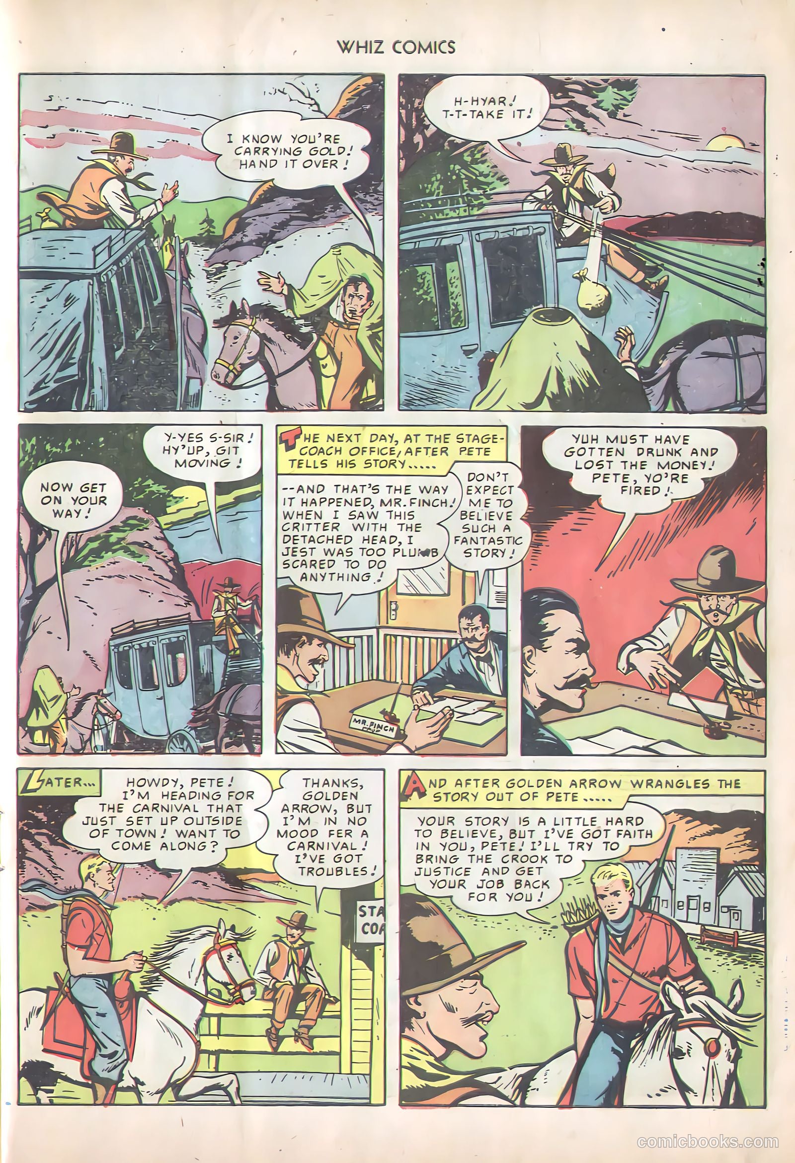 Whiz Comics #120 (1950) — page 19 of 52