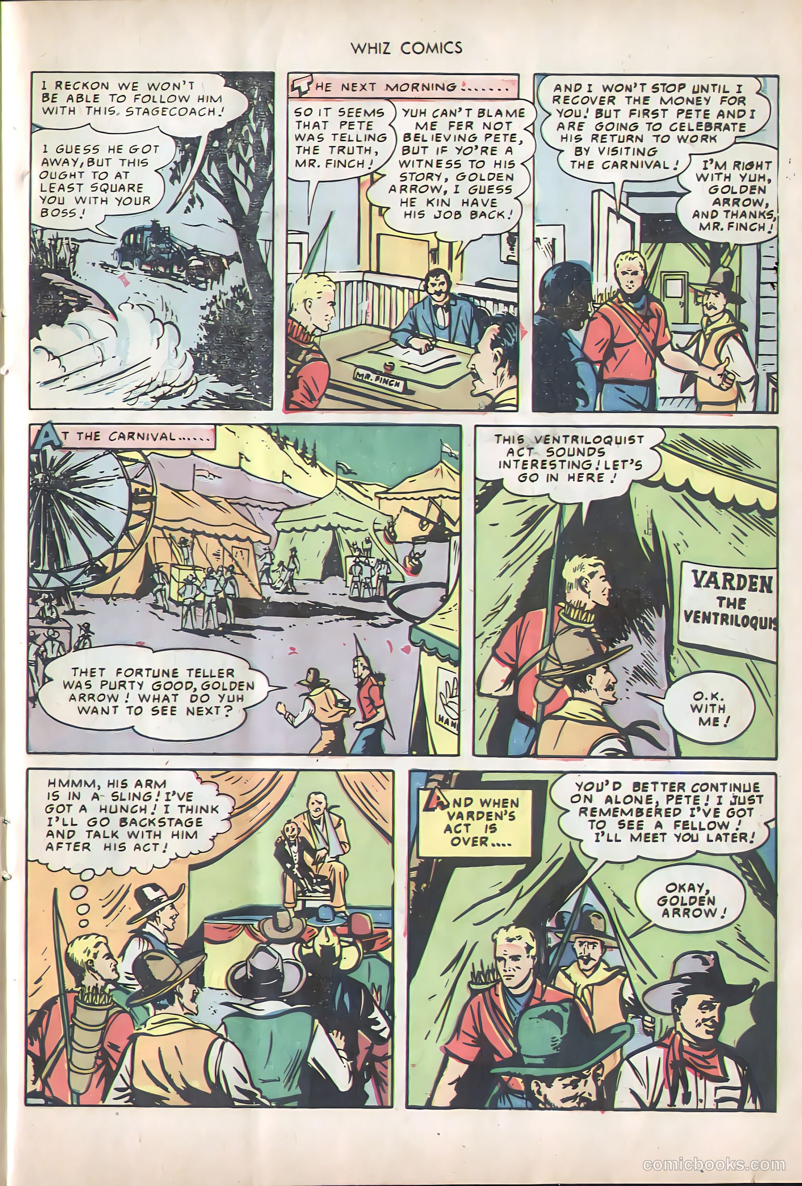 Whiz Comics #120 (1950) — page 21 of 52