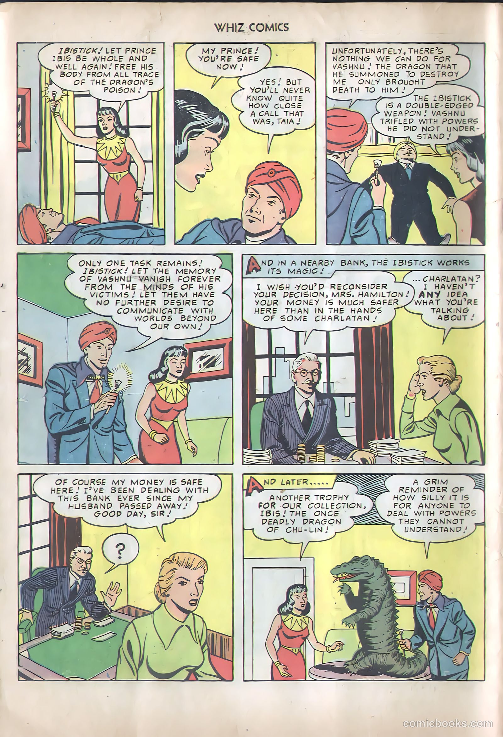 Whiz Comics #120 (1950) — page 50 of 52