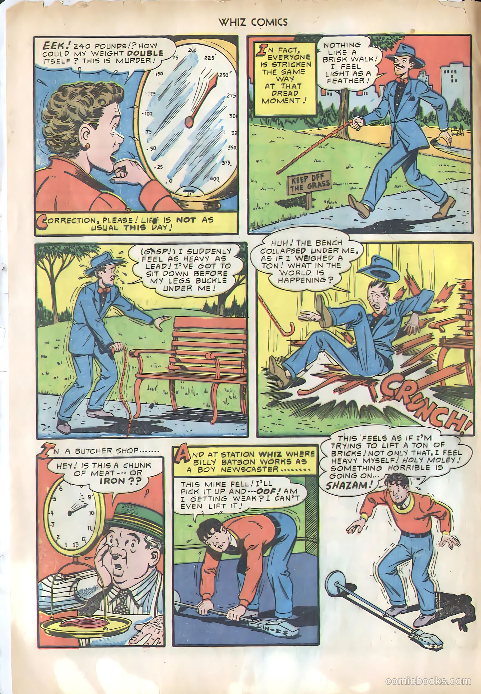 Whiz Comics #127 (1950) — page 4 of 52