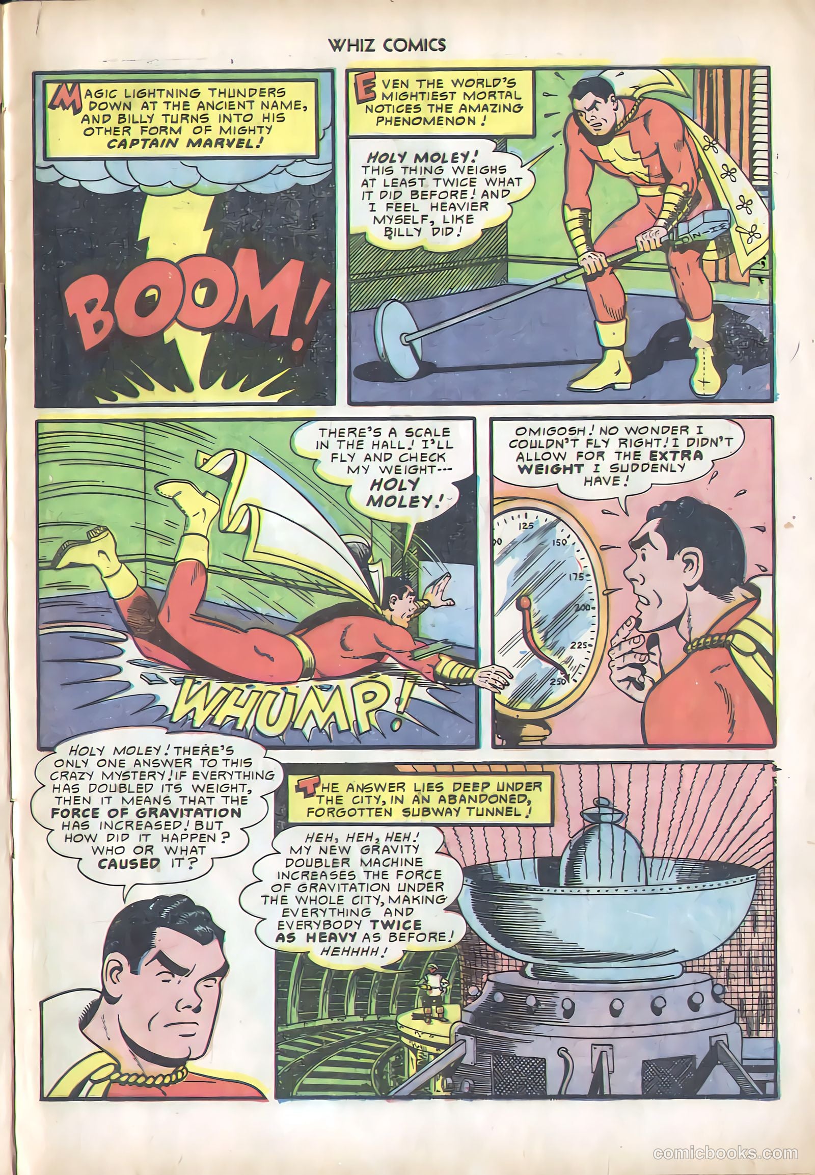 Whiz Comics #127 (1950) — page 5 of 52
