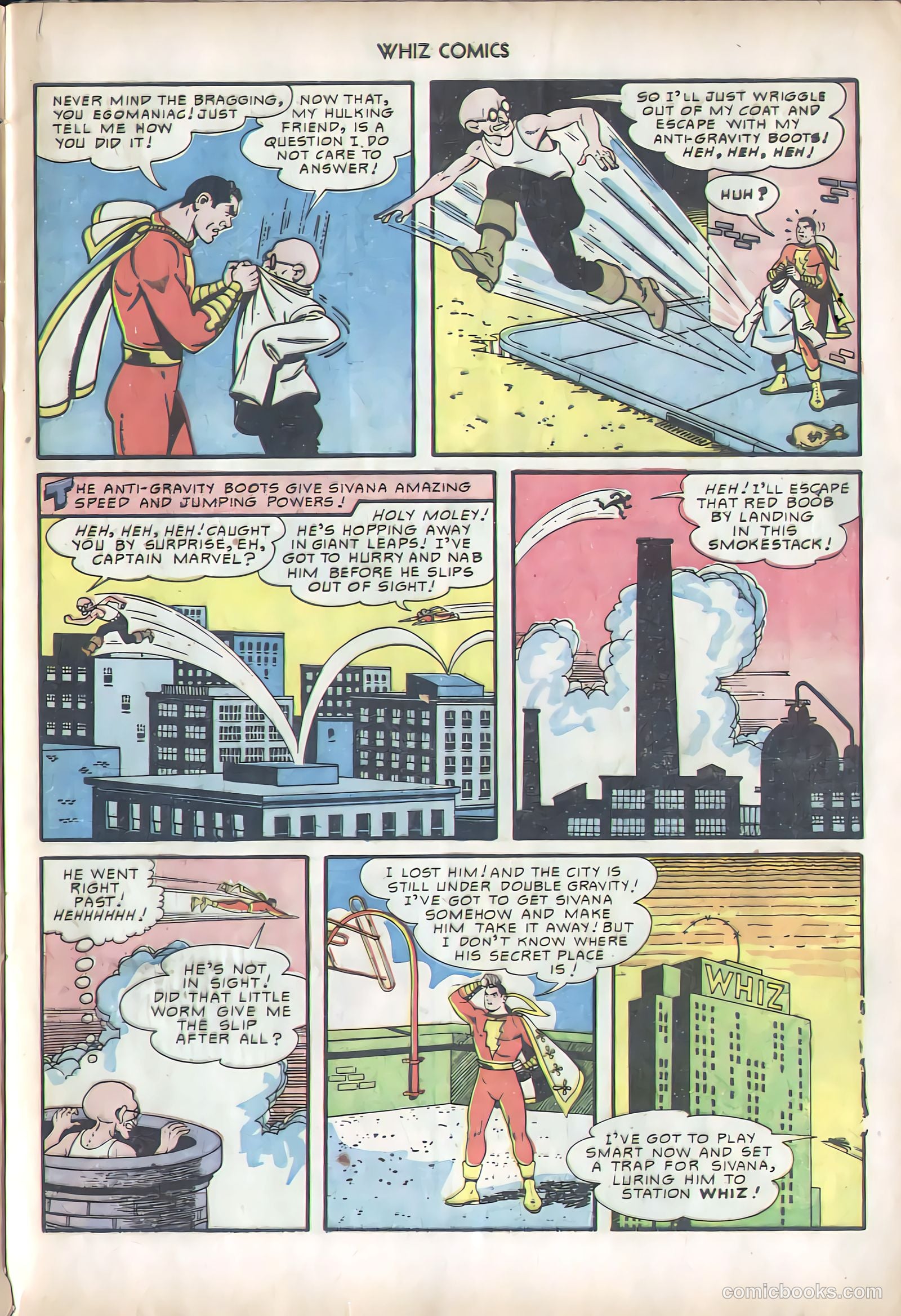 Whiz Comics #127 (1950) — page 9 of 52