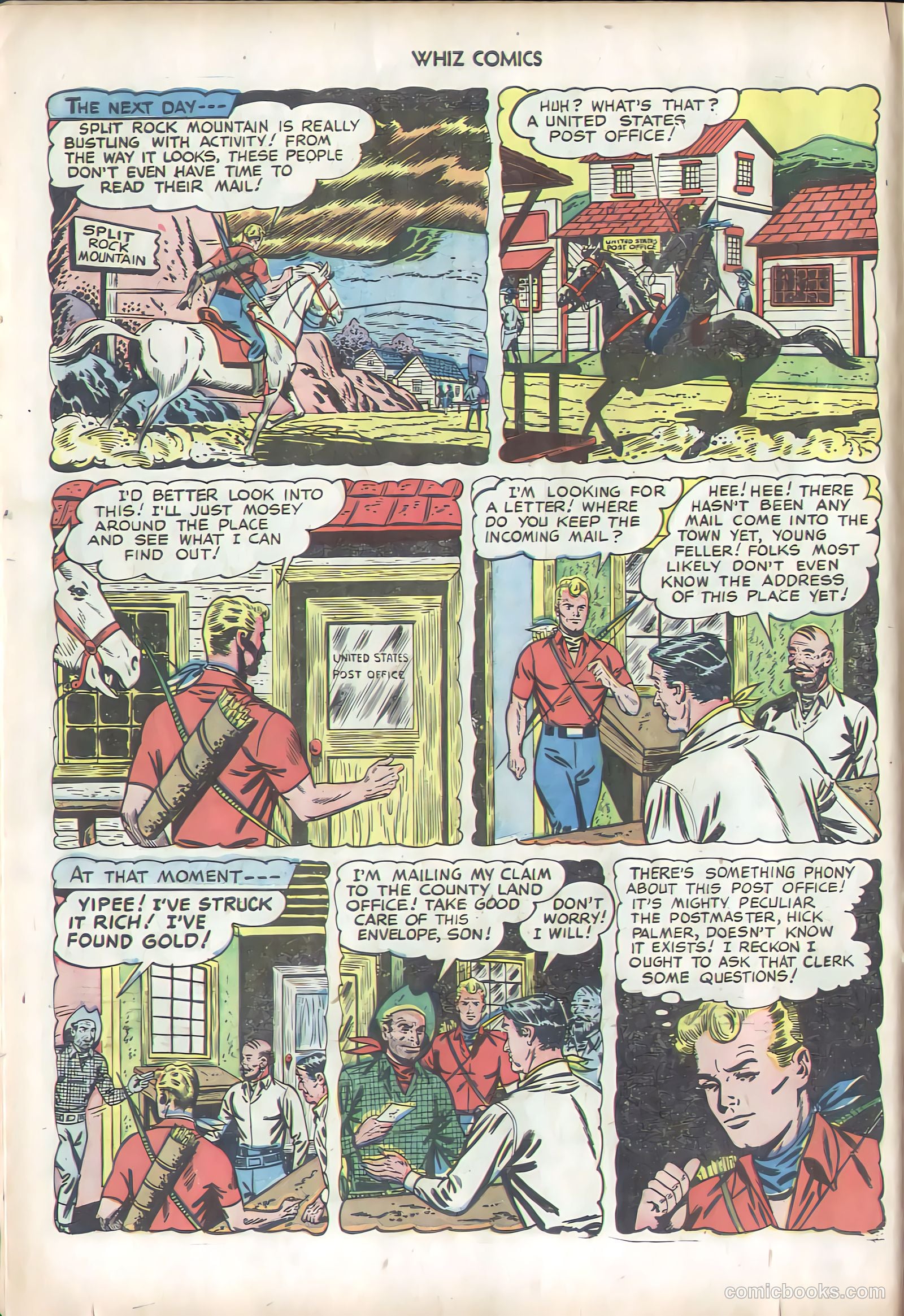 Whiz Comics #127 (1950) — page 22 of 52