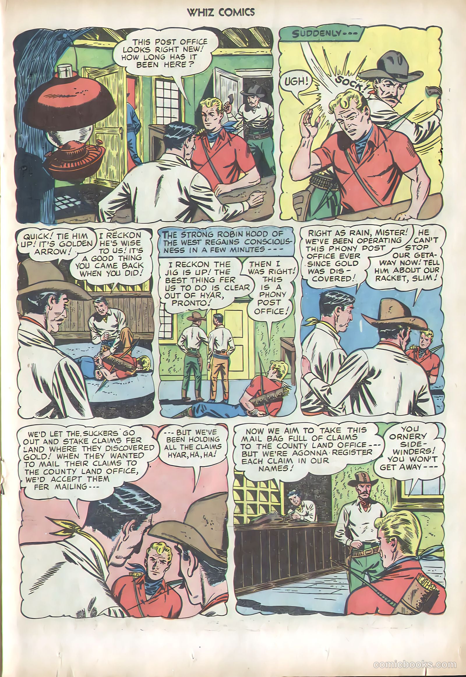 Whiz Comics #127 (1950) — page 23 of 52