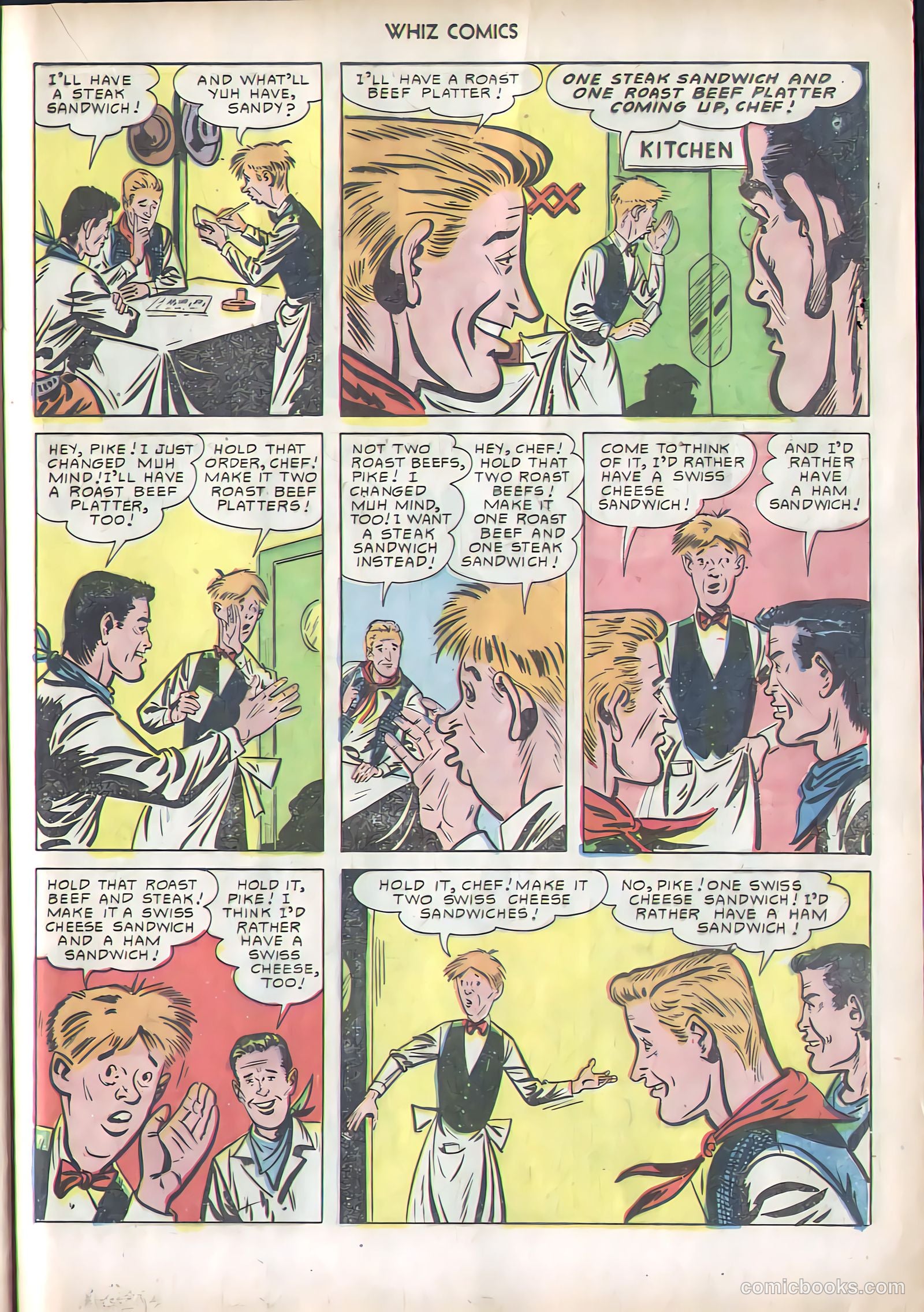 Whiz Comics #127 (1950) — page 37 of 52