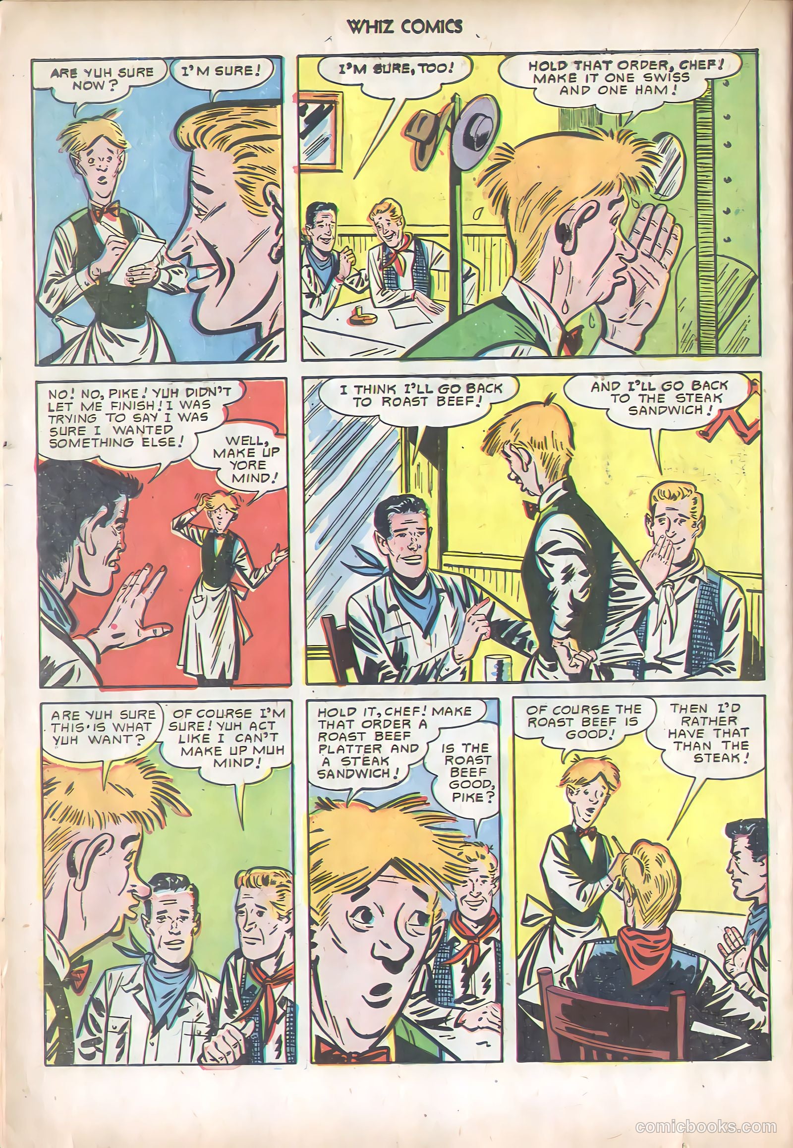 Whiz Comics #127 (1950) — page 38 of 52
