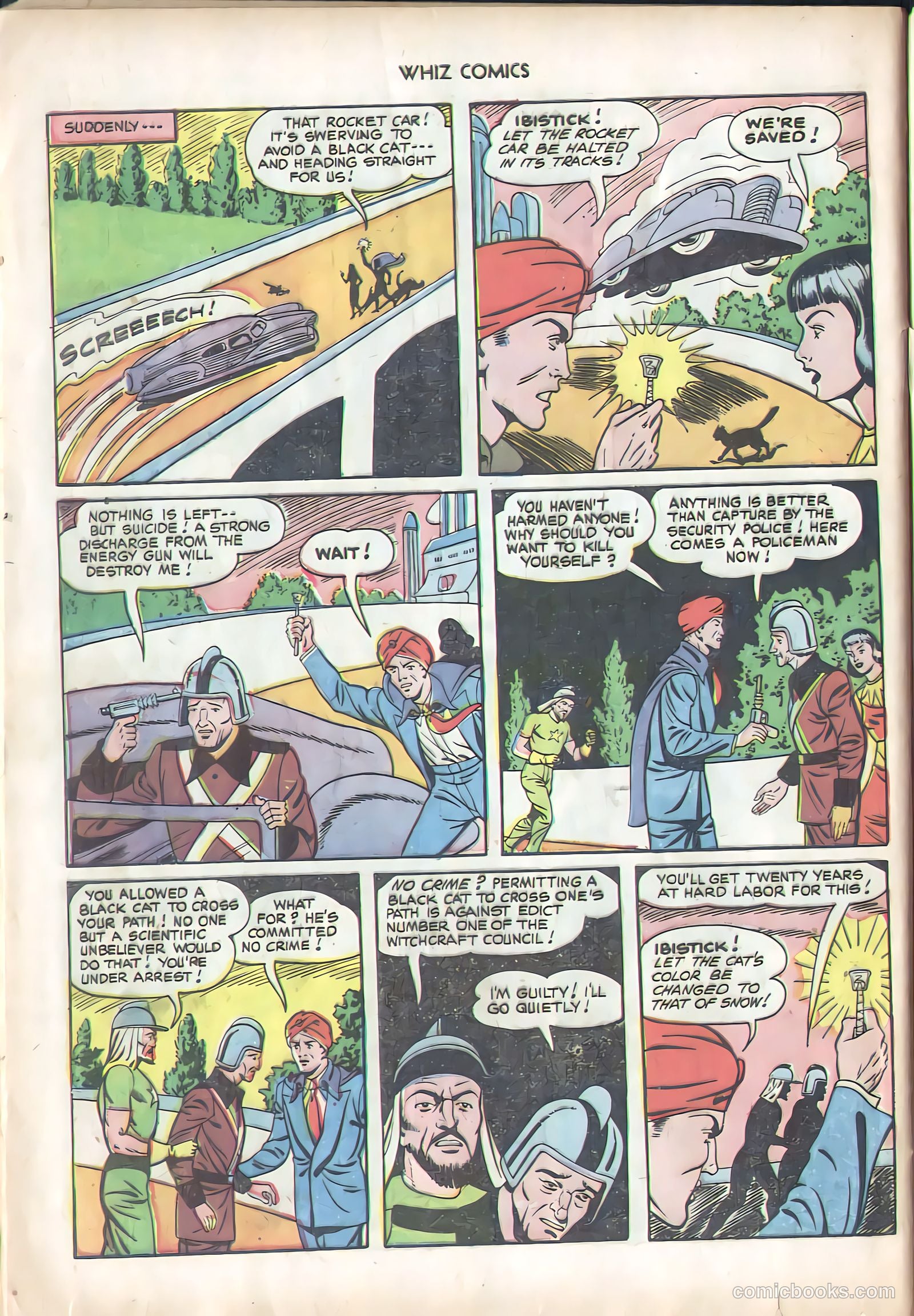 Whiz Comics #127 (1950) — page 44 of 52