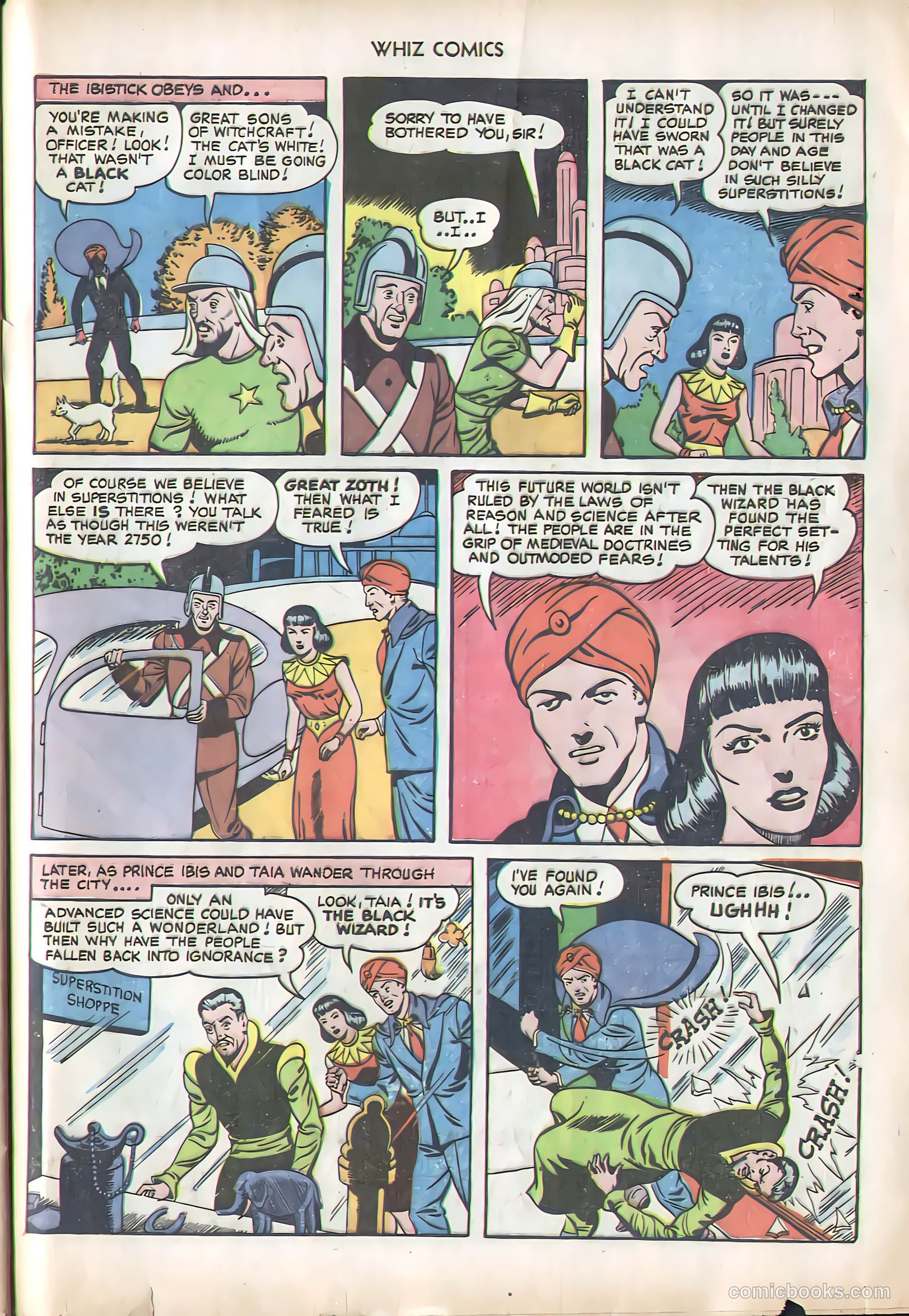 Whiz Comics #127 (1950) — page 45 of 52