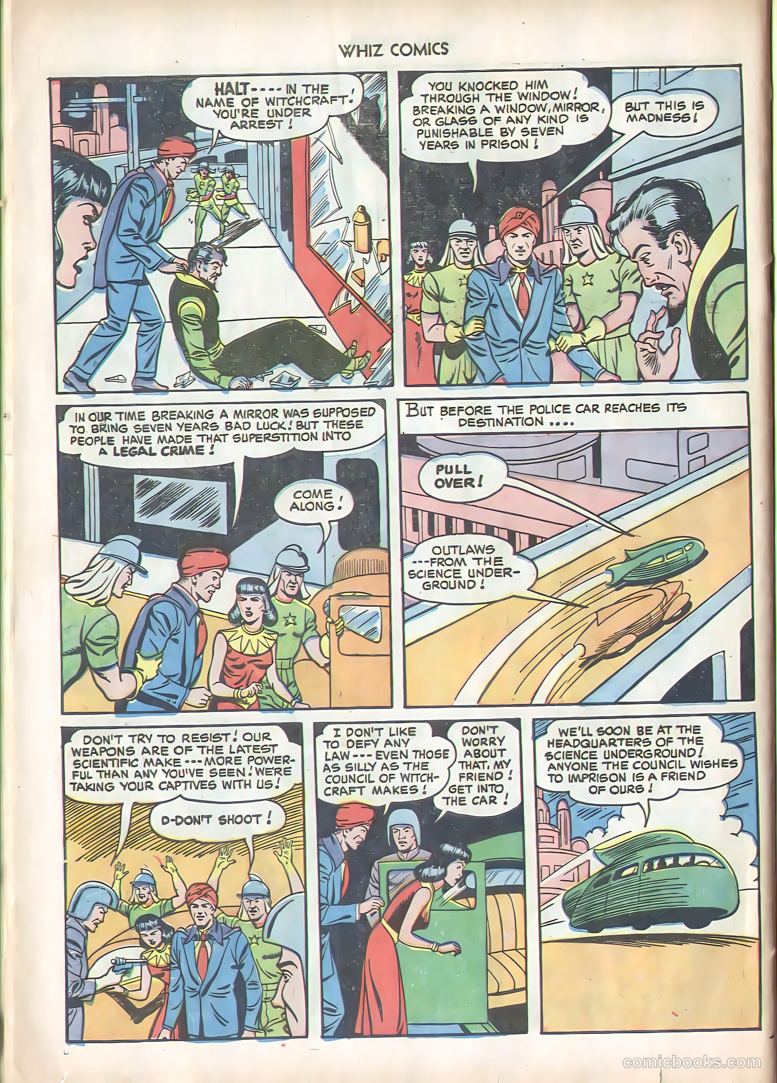Whiz Comics #127 (1950) — page 46 of 52