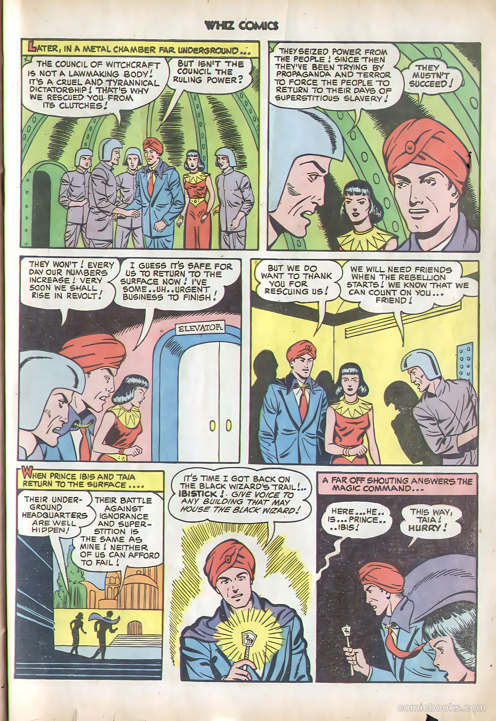 Whiz Comics #127 (1950) — page 47 of 52