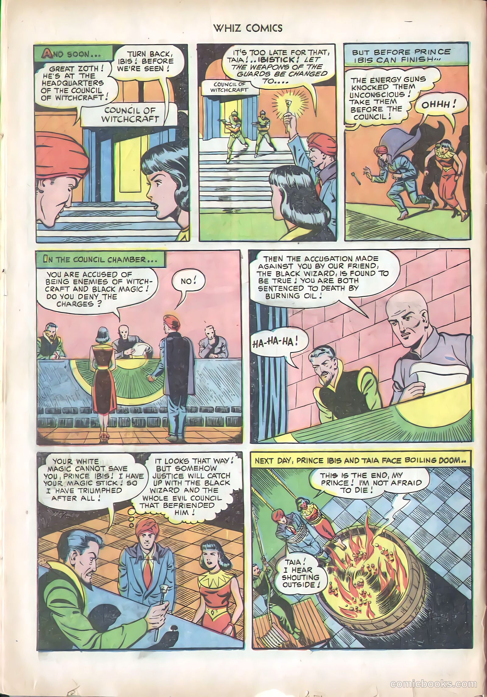Whiz Comics #127 (1950) — page 48 of 52