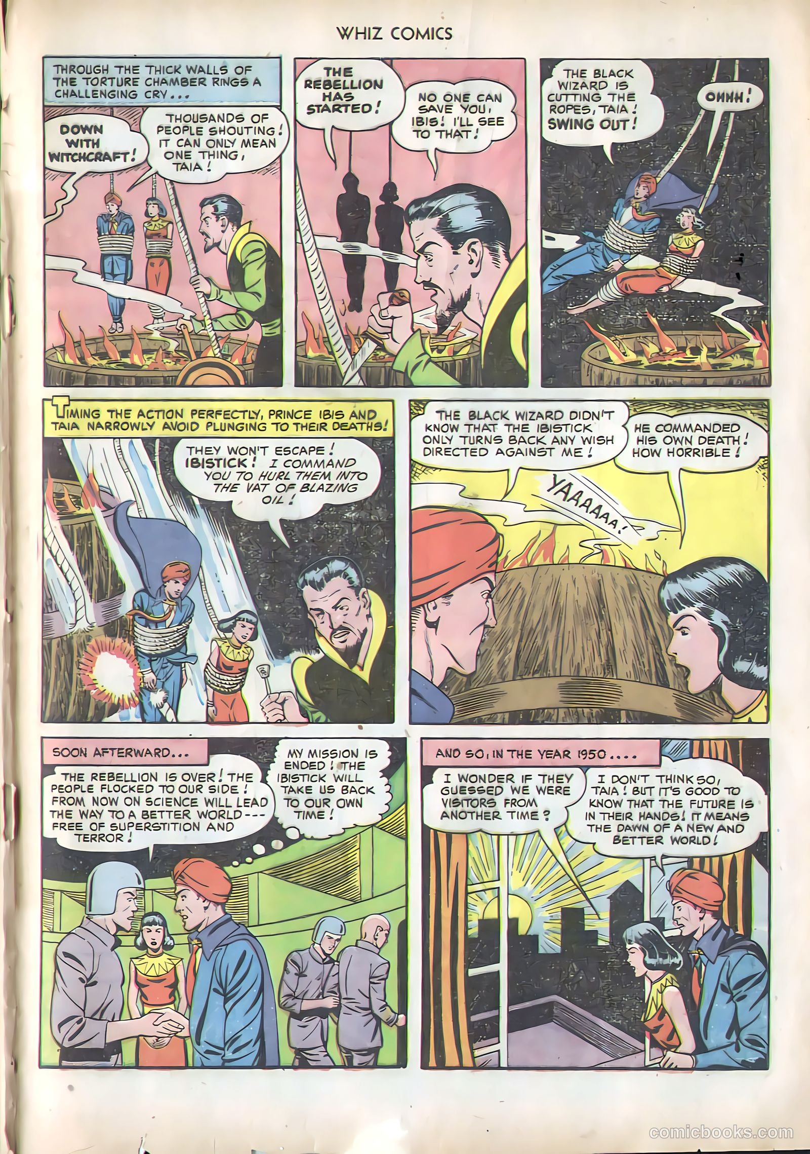 Whiz Comics #127 (1950) — page 49 of 52