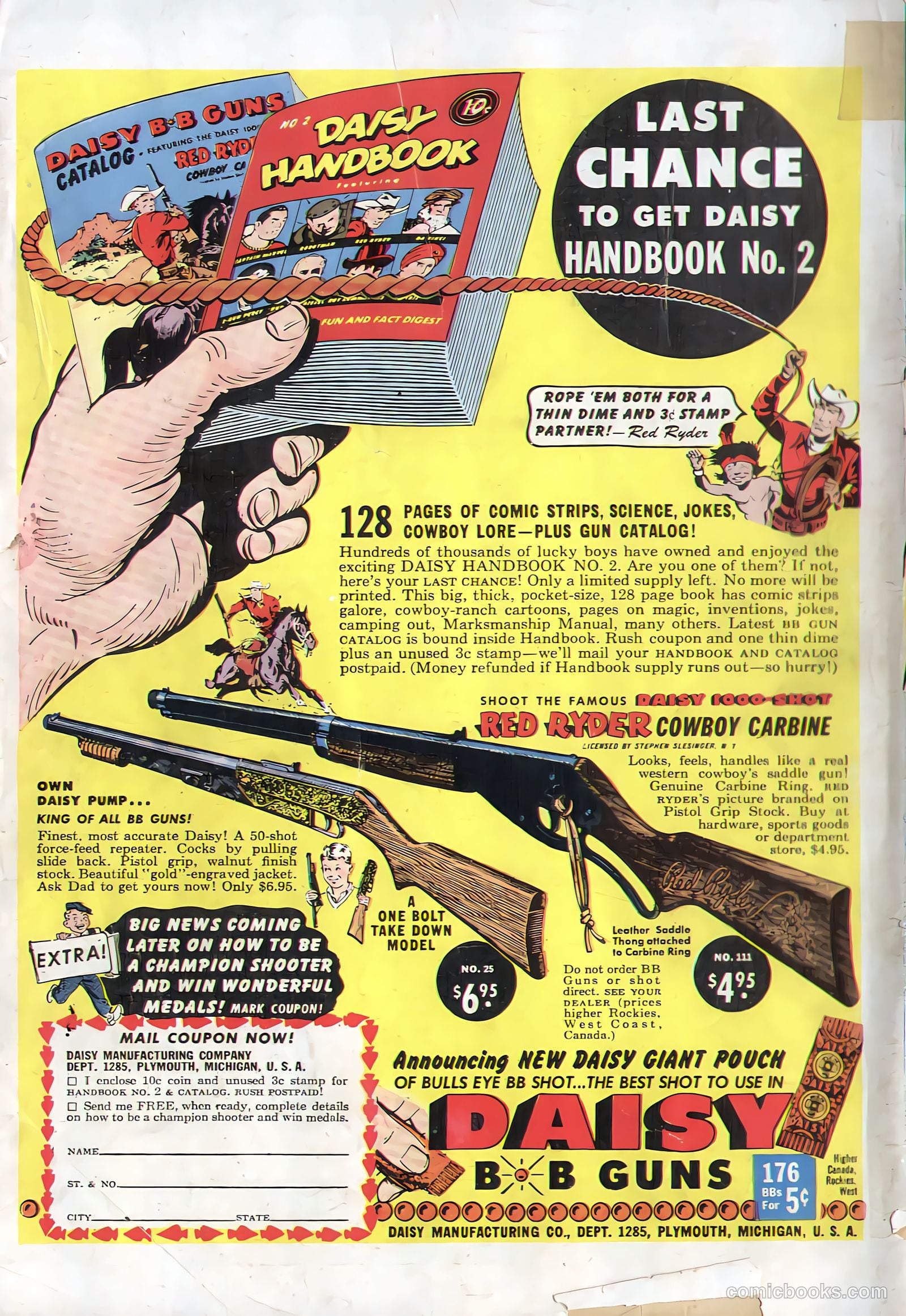 Whiz Comics #127 (1950) — page 52 of 52