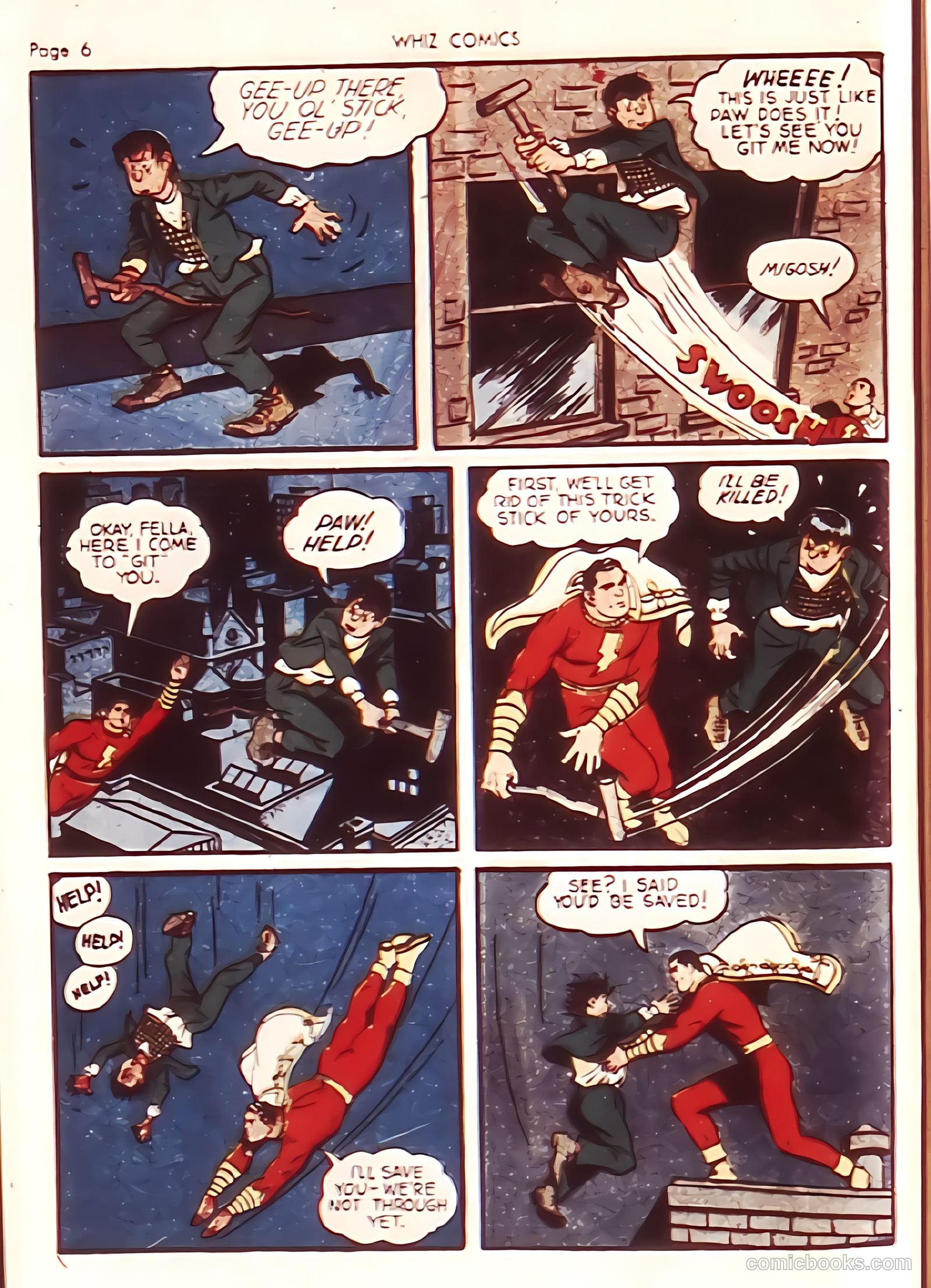 Whiz Comics #19 (1941) — page 8 of 68