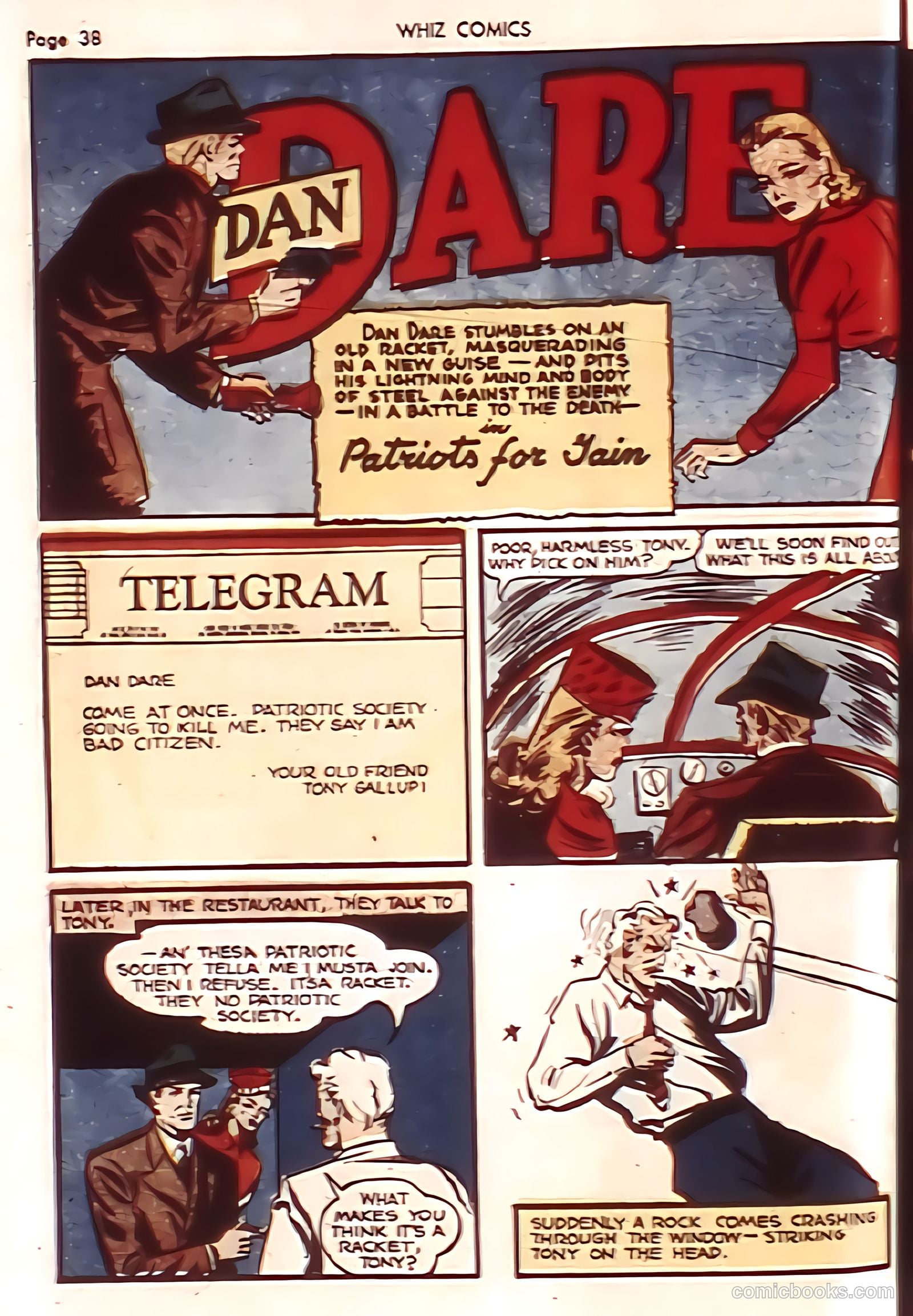 Whiz Comics #19 (1941) — page 40 of 68