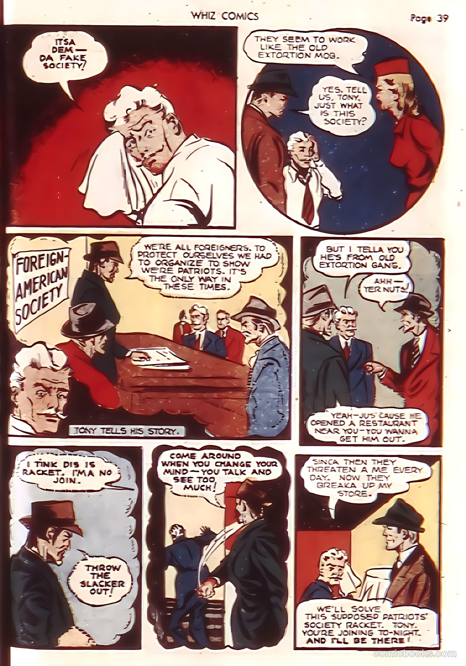 Whiz Comics #19 (1941) — page 41 of 68