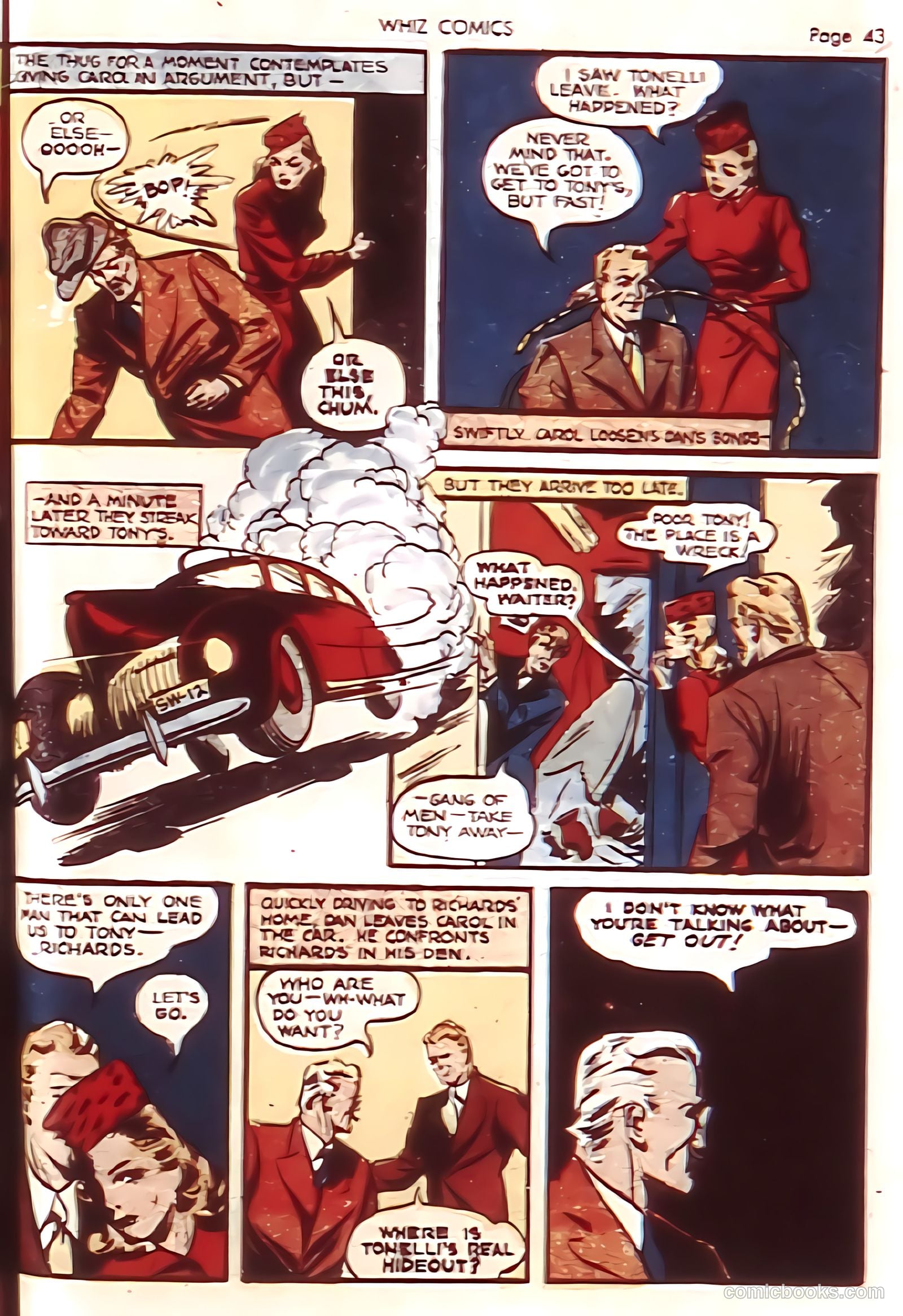 Whiz Comics #19 (1941) — page 45 of 68