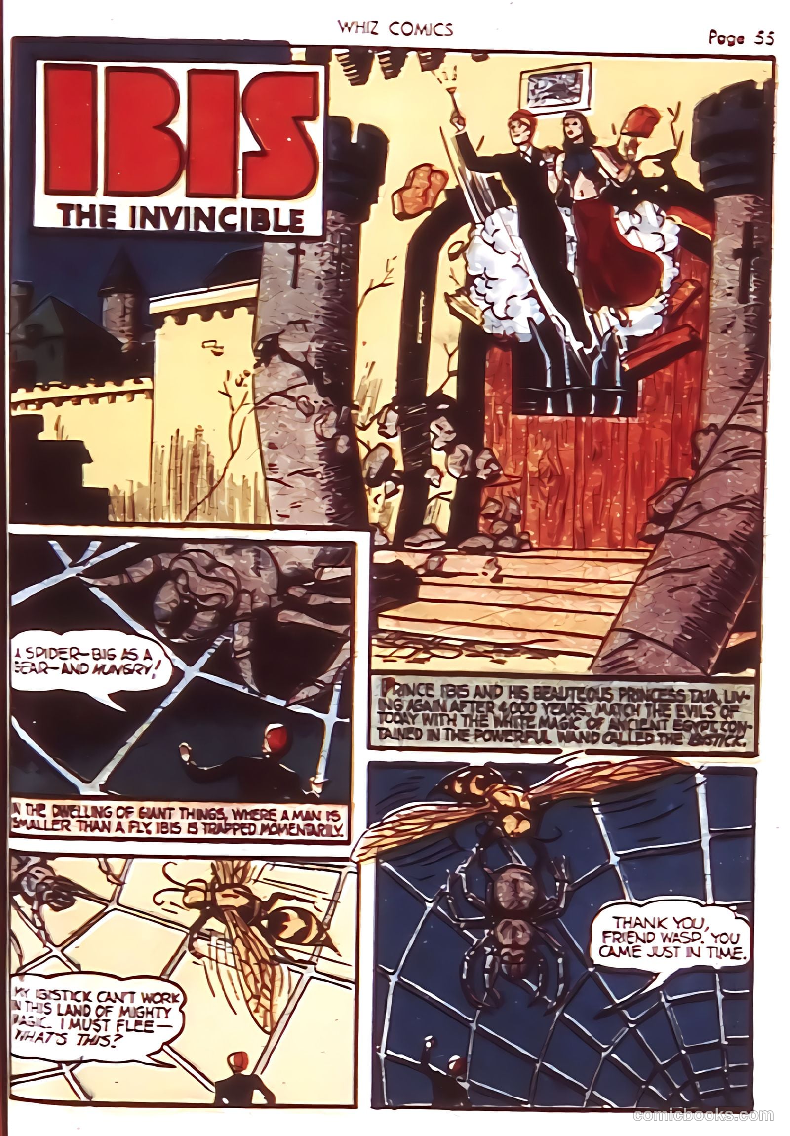 Whiz Comics #19 (1941) — page 57 of 68