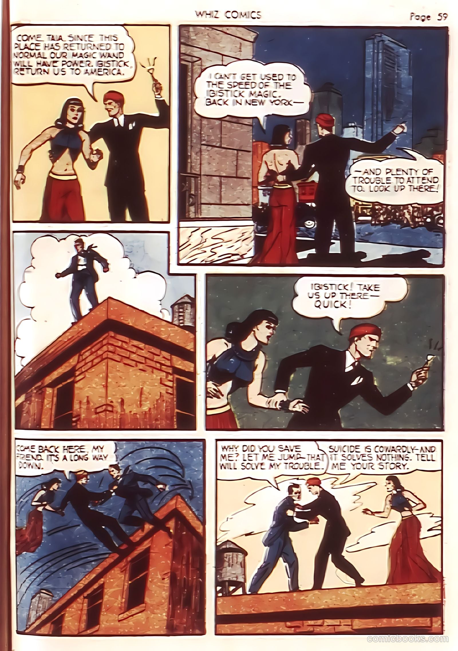 Whiz Comics #19 (1941) — page 61 of 68