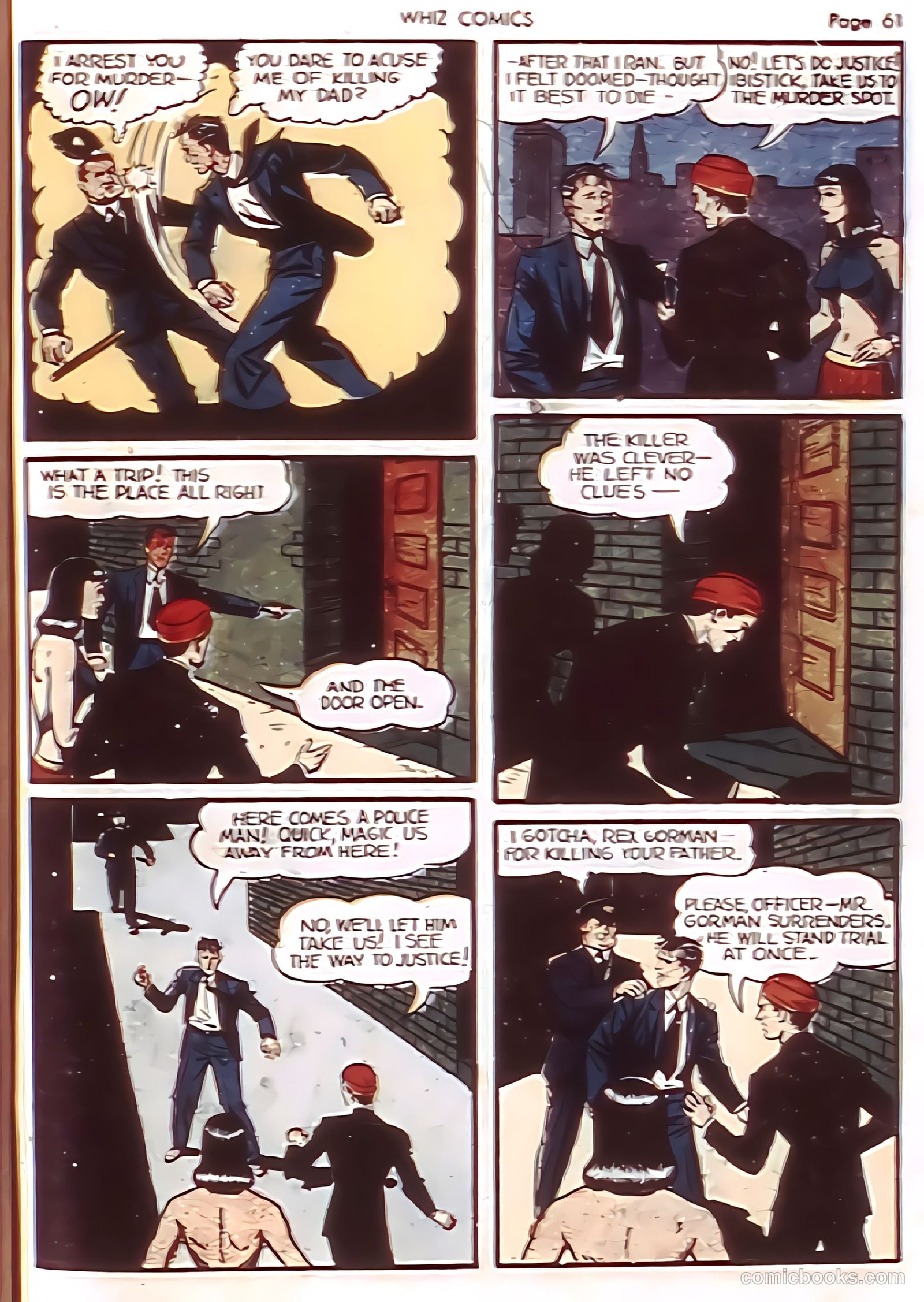 Whiz Comics #19 (1941) — page 63 of 68