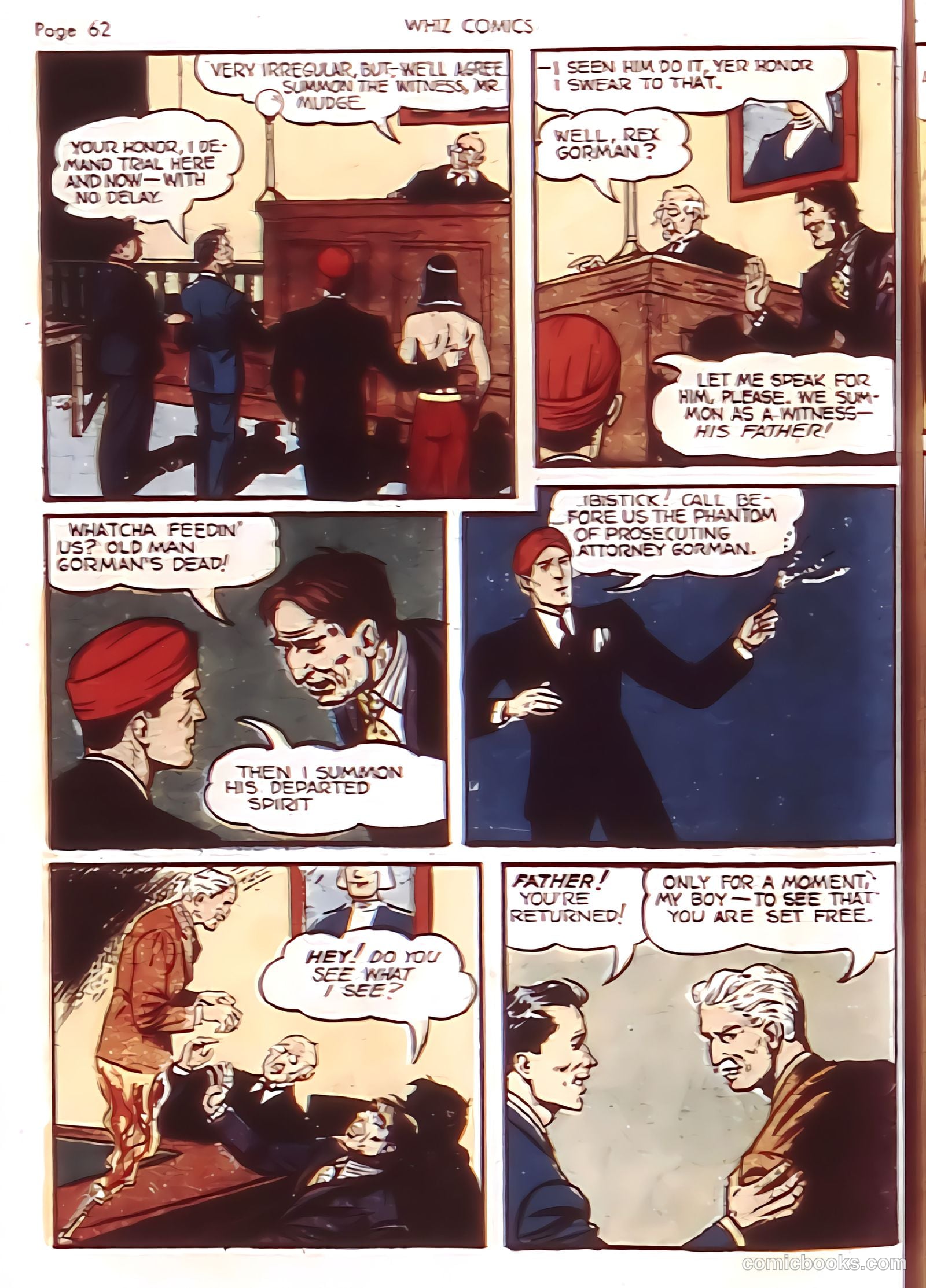 Whiz Comics #19 (1941) — page 64 of 68