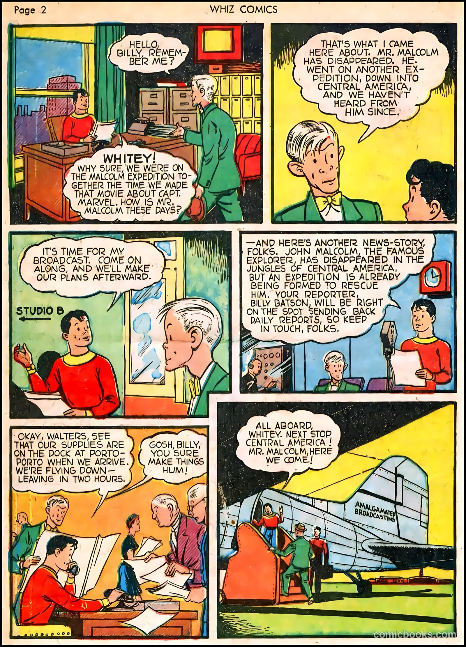 Whiz Comics #22 (1941) — page 4 of 68
