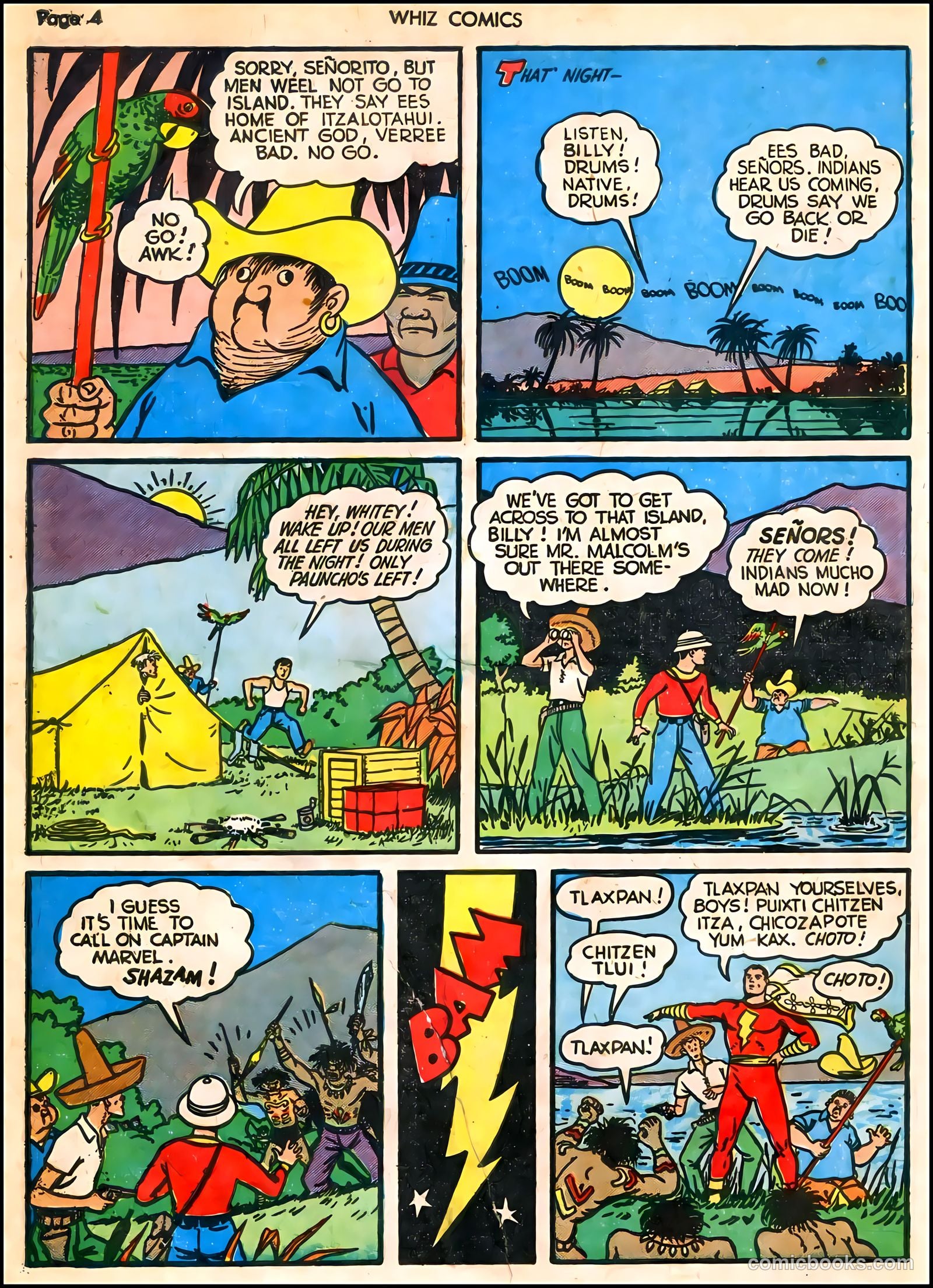 Whiz Comics #22 (1941) — page 6 of 68