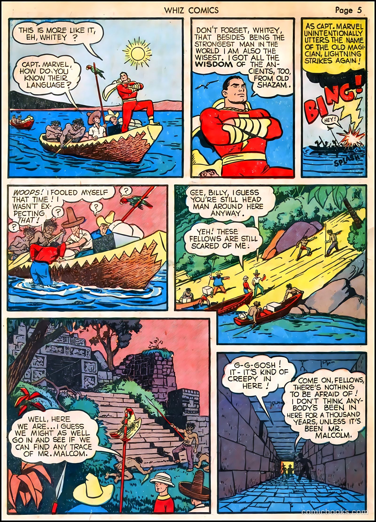 Whiz Comics #22 (1941) — page 7 of 68