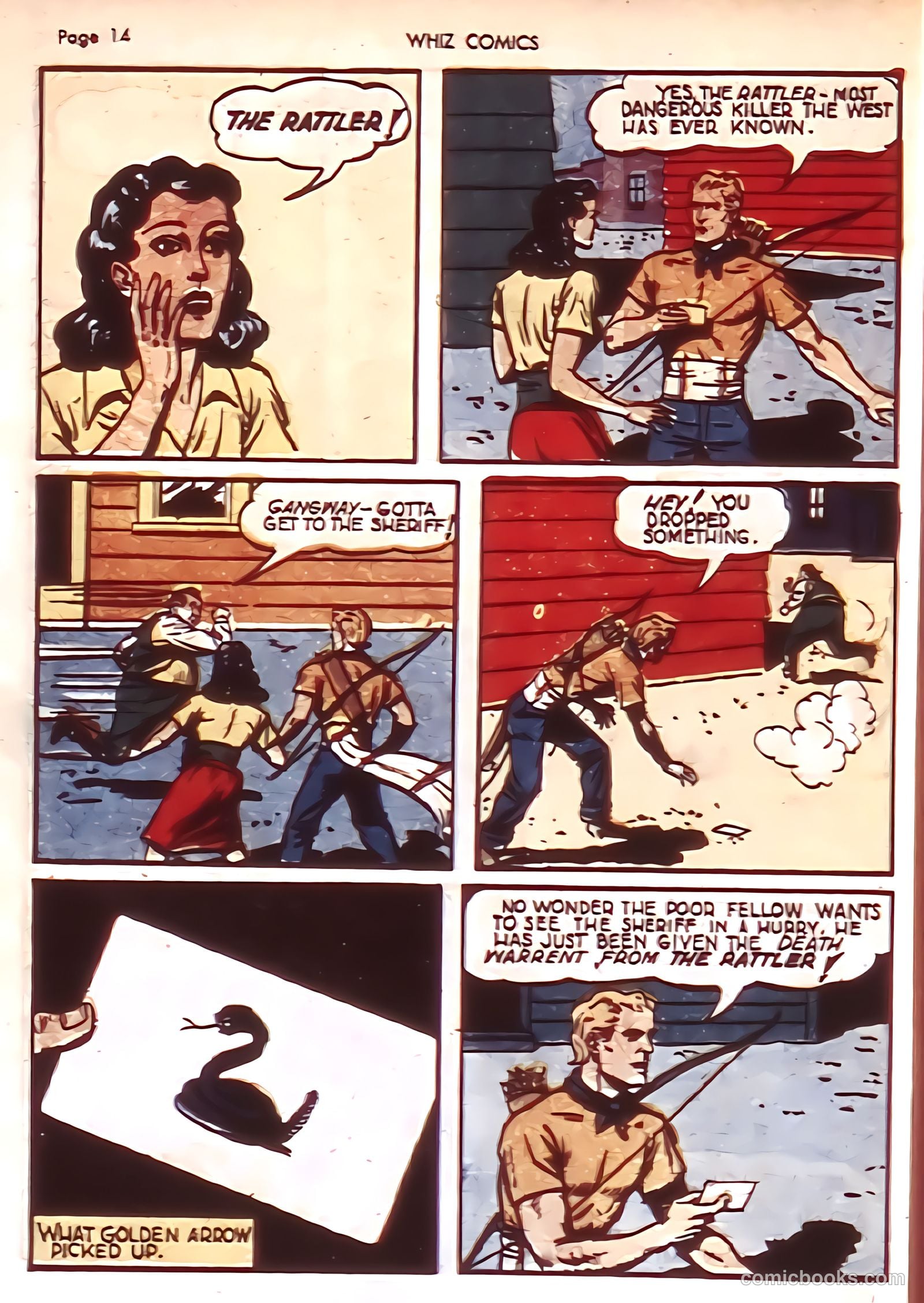 Whiz Comics #22 (1941) — page 16 of 68